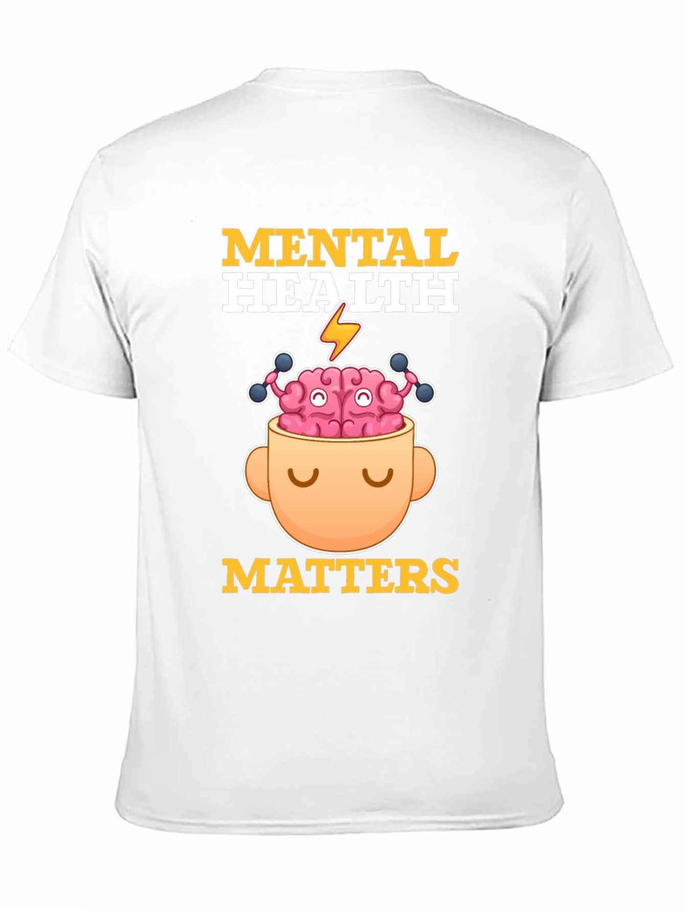 Black Mental Health Matters Graphic Tee view 11