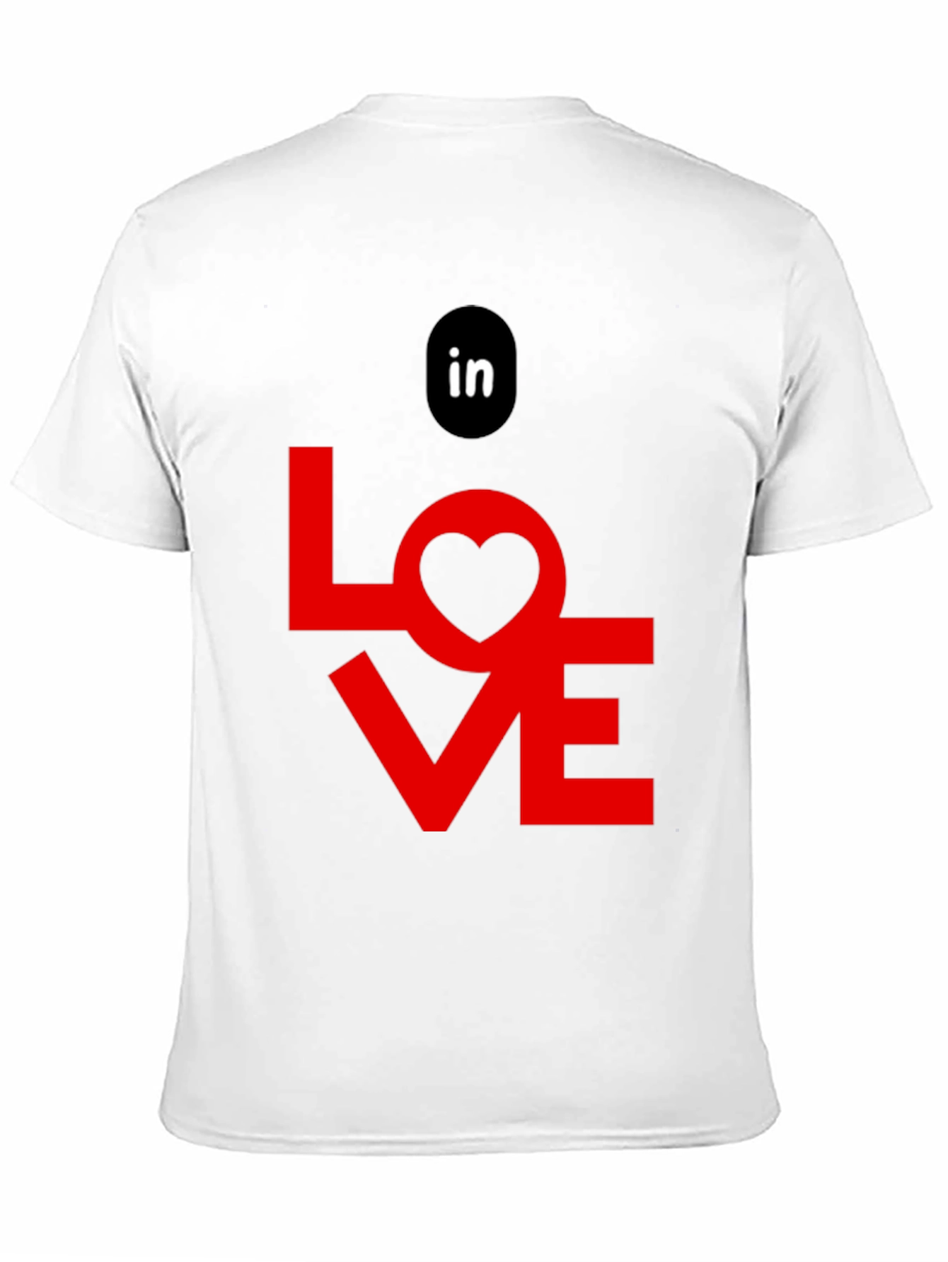 Black In Love Graphic Tee - Black Cotton T-Shirt view 11