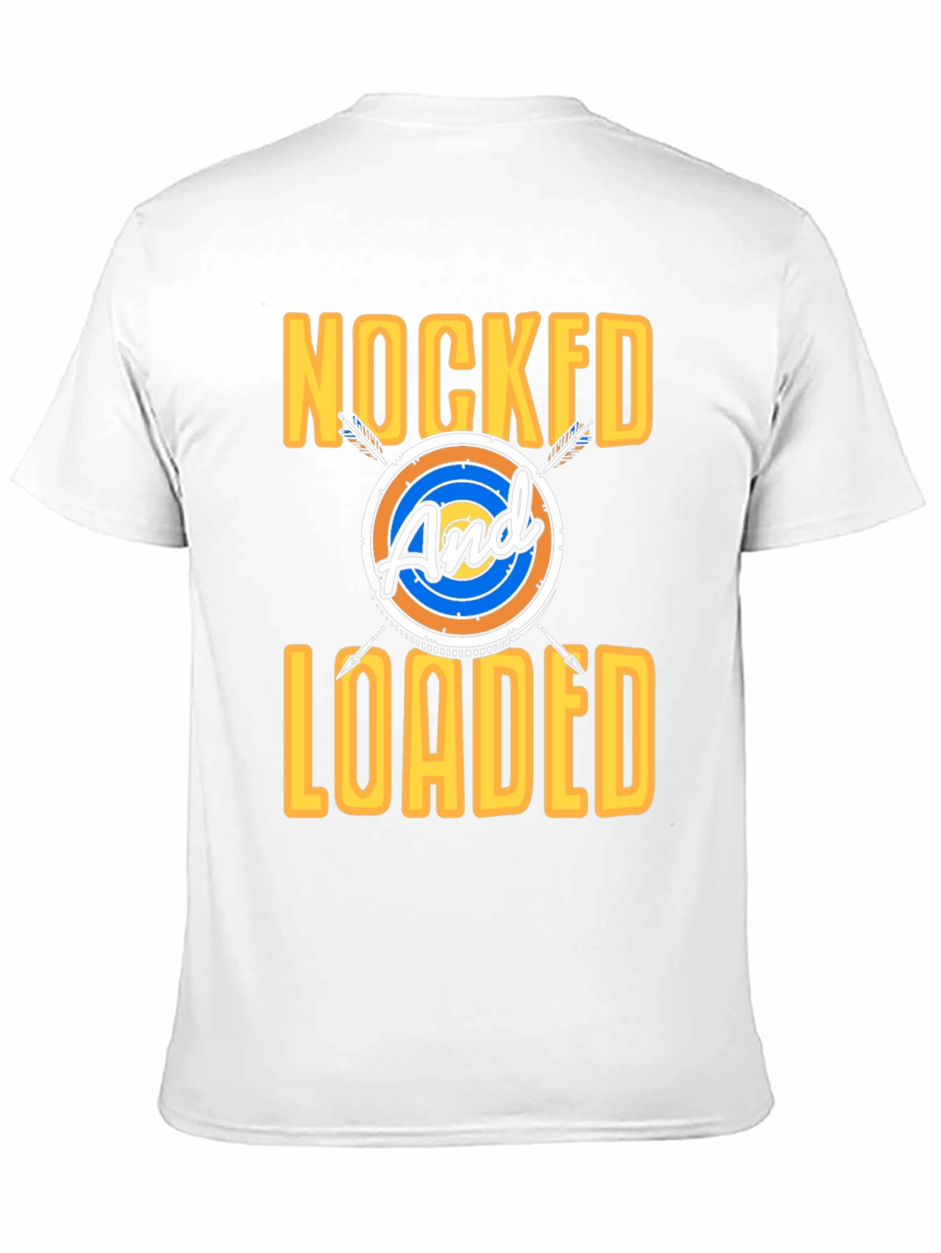 Black Archery "Nocked and Loaded" Graphic T-Shirt view 11