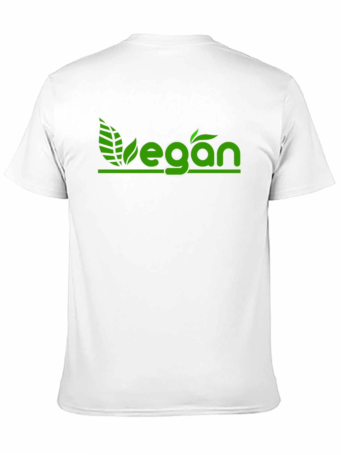 Black Vegan Graphic Tee - Black Cotton T-Shirt view 11