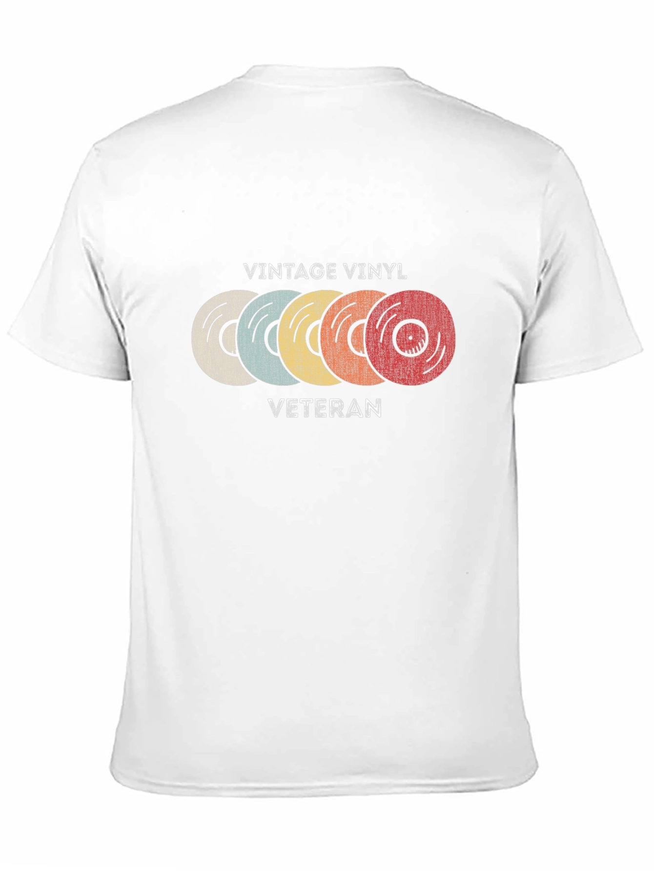 Black Vintage Vinyl Veteran Graphic T-Shirt view 11