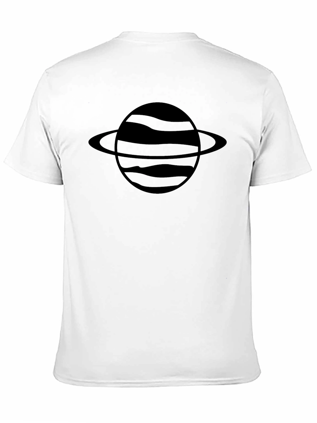 Black Planet Graphic Black T-Shirt - Stylish & Unique Design view 11