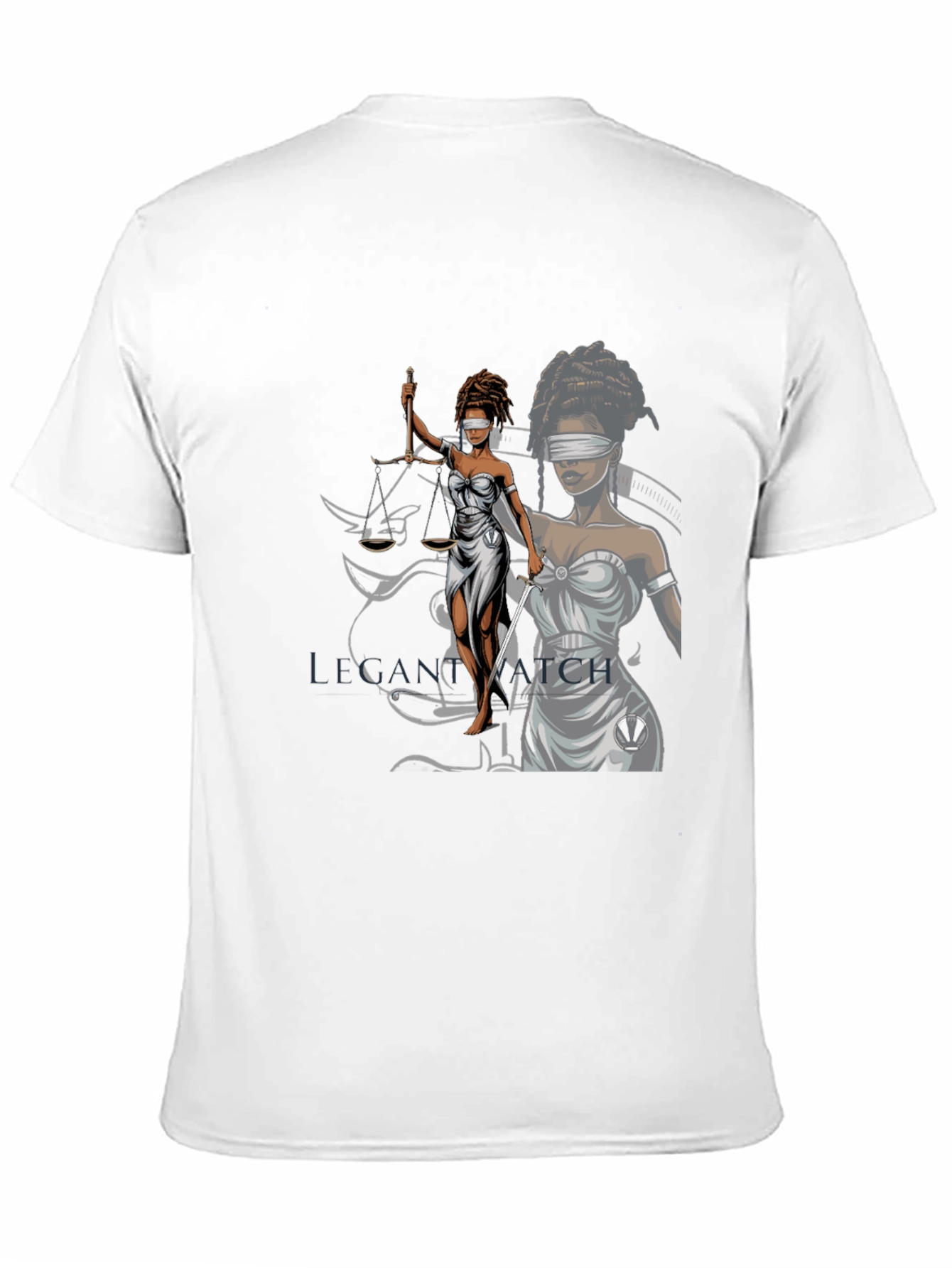 Lady Justice Graphic T-Shirt - 11