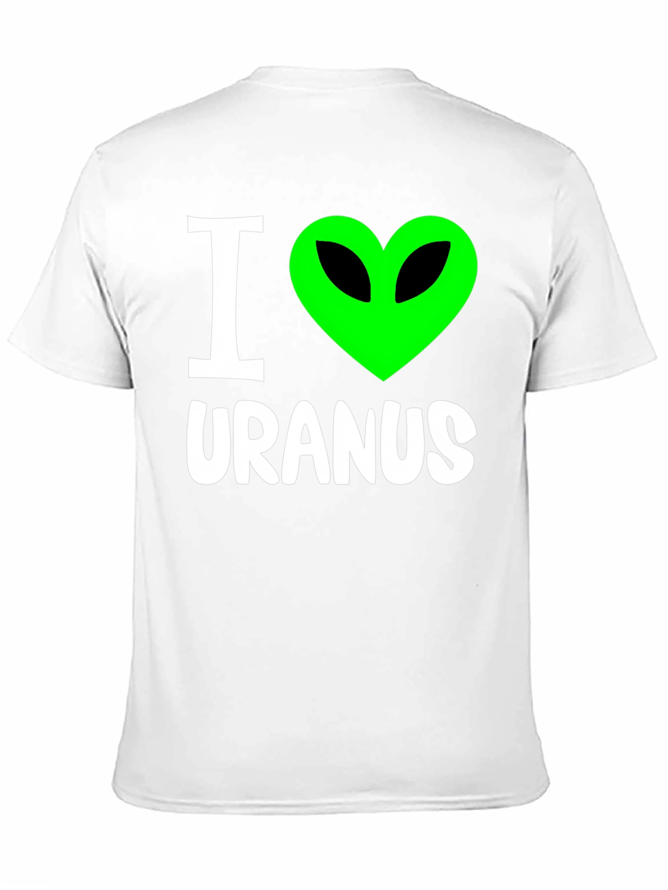 Black I Love Uranus Graphic T-Shirt view 11