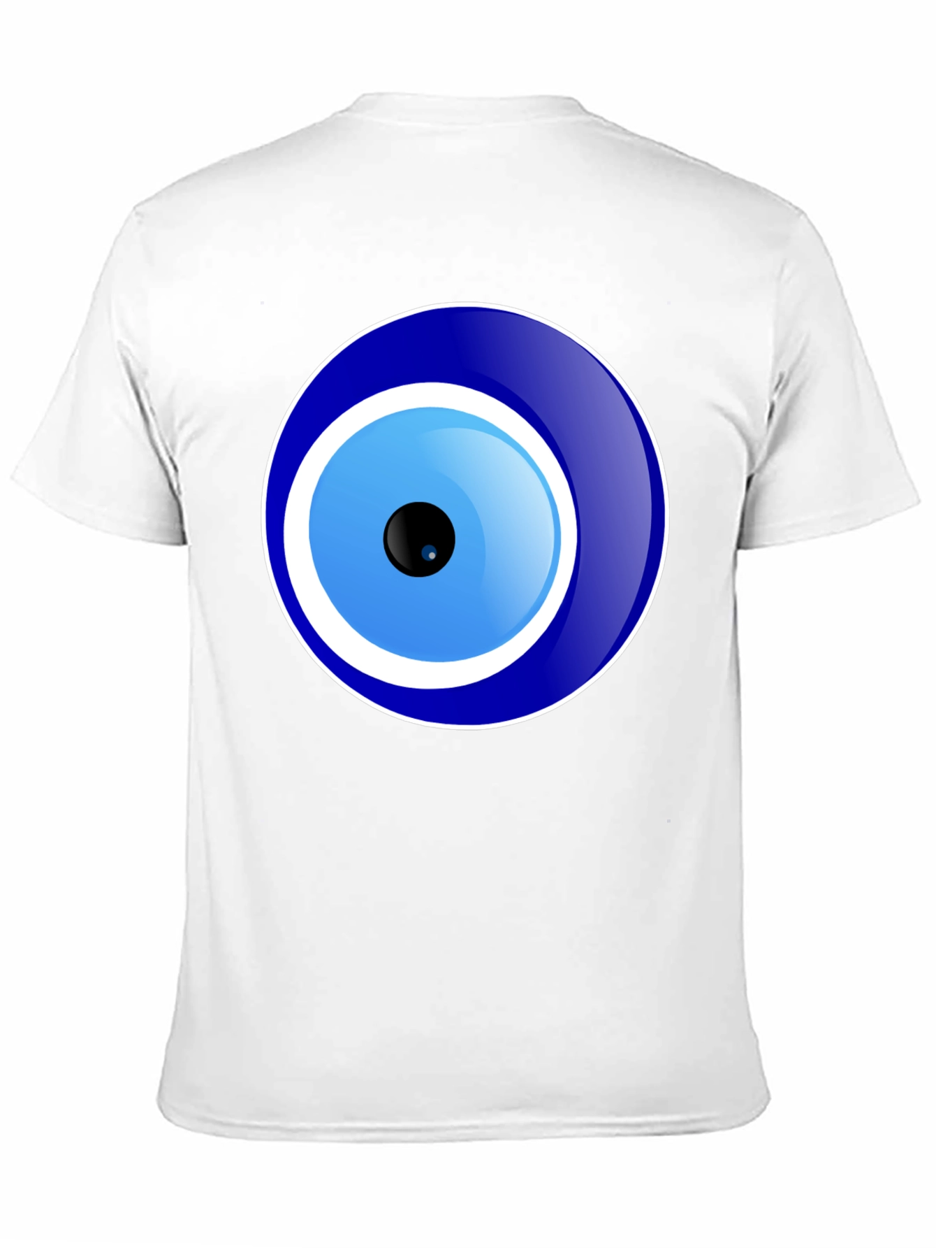 Black Evil Eye Graphic T-Shirt - Unisex Black Tee view 11