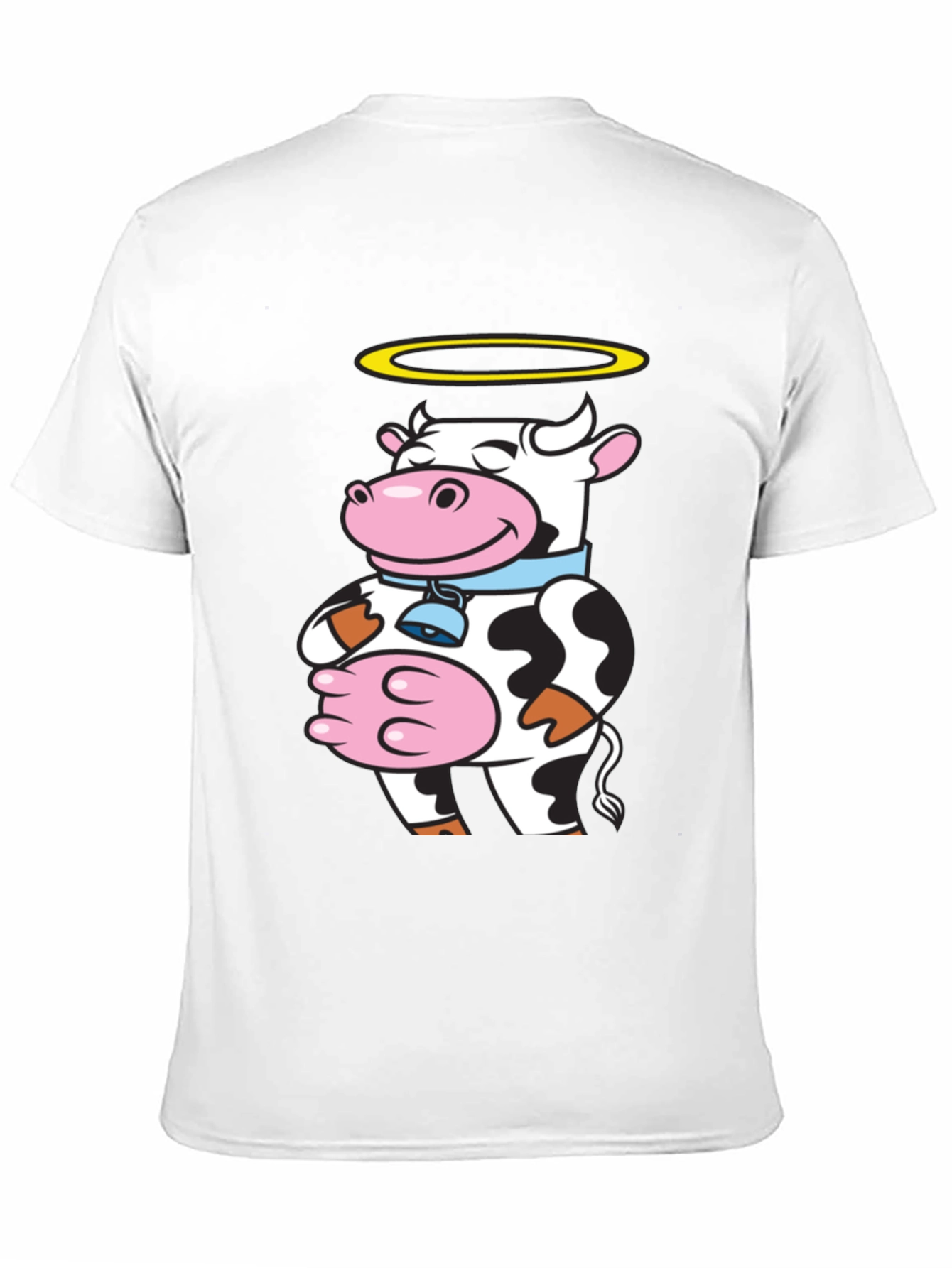 Black Holy Cow Graphic Tee - Unique Novelty Shirt view 11