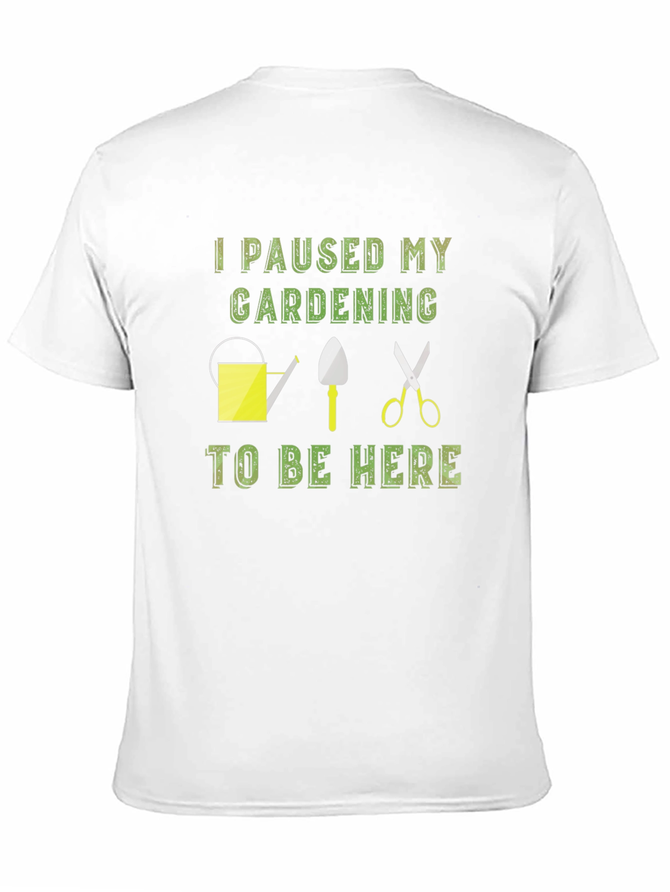 Black Gardening Pause T-Shirt - Funny Gardener Gift view 11