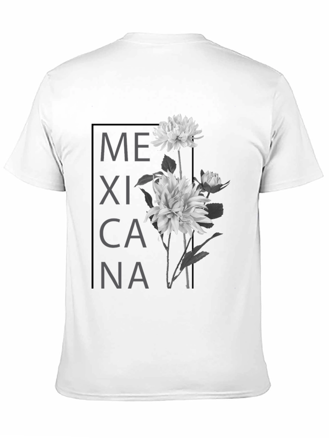 Black Mexicana Floral Graphic T-Shirt - Black view 11