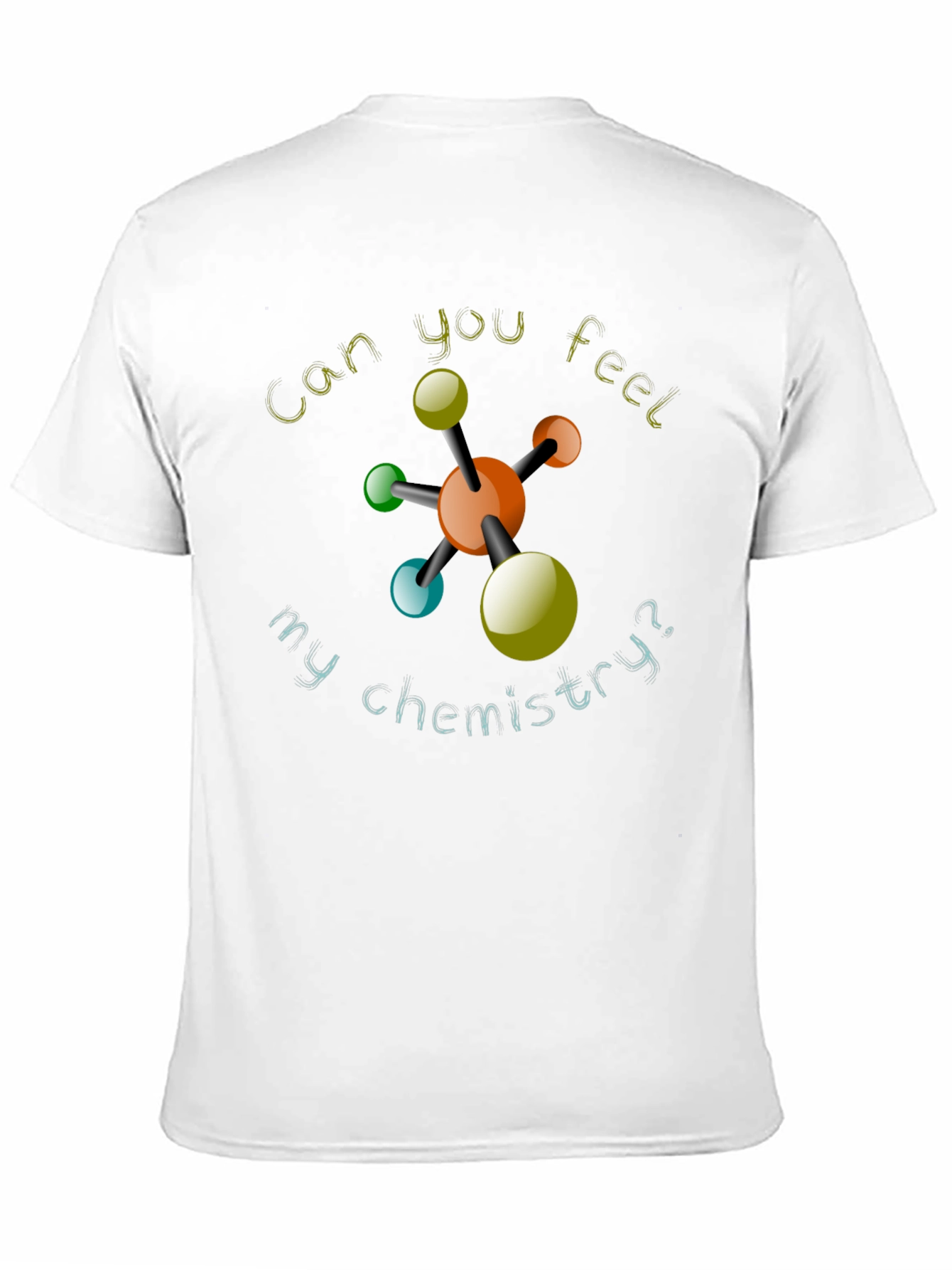 Black Chemistry Humor Black T-Shirt view 11