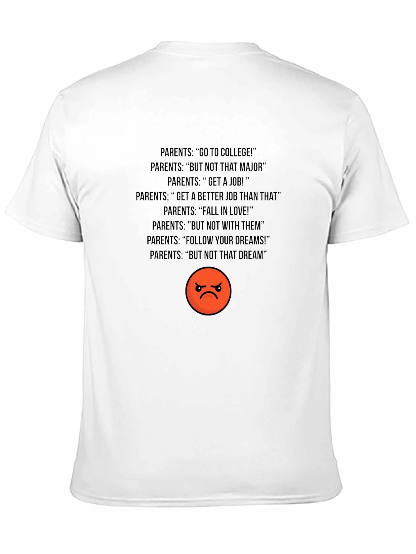 Humorous "Parents" T-Shirt - 11