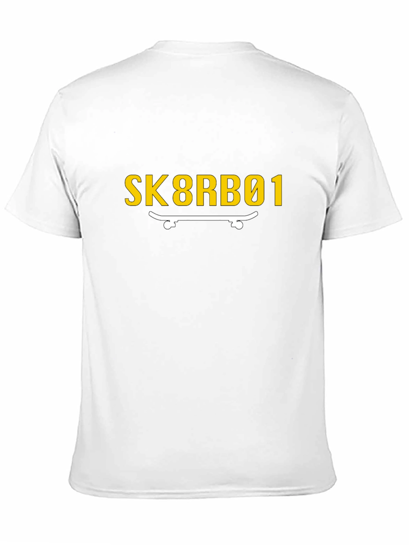Black Sk8rbo1 Graphic Tee - Black Skateboard T-Shirt view 11