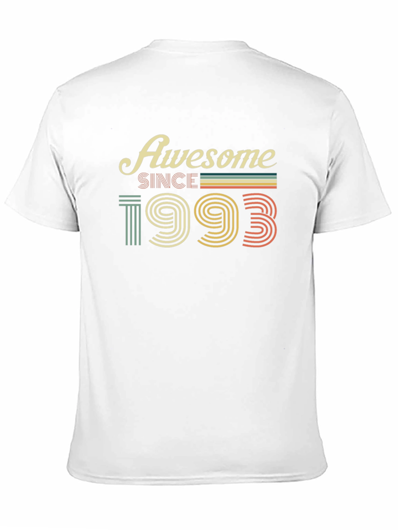 Black Awesome Since 1993 Graphic T-Shirt view 11