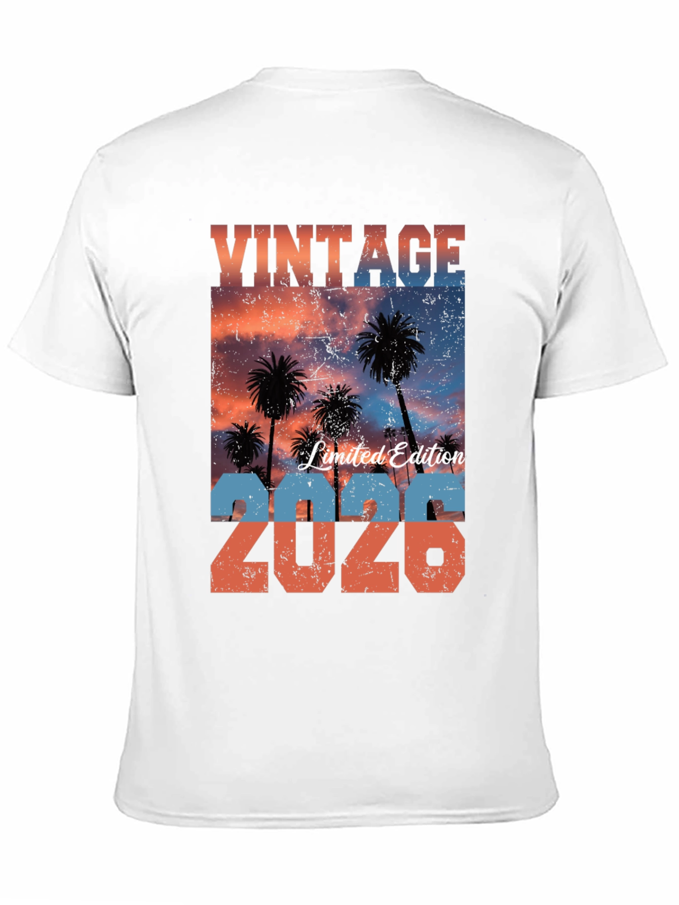 Black Vintage 2026 Limited Edition Graphic T-Shirt view 11