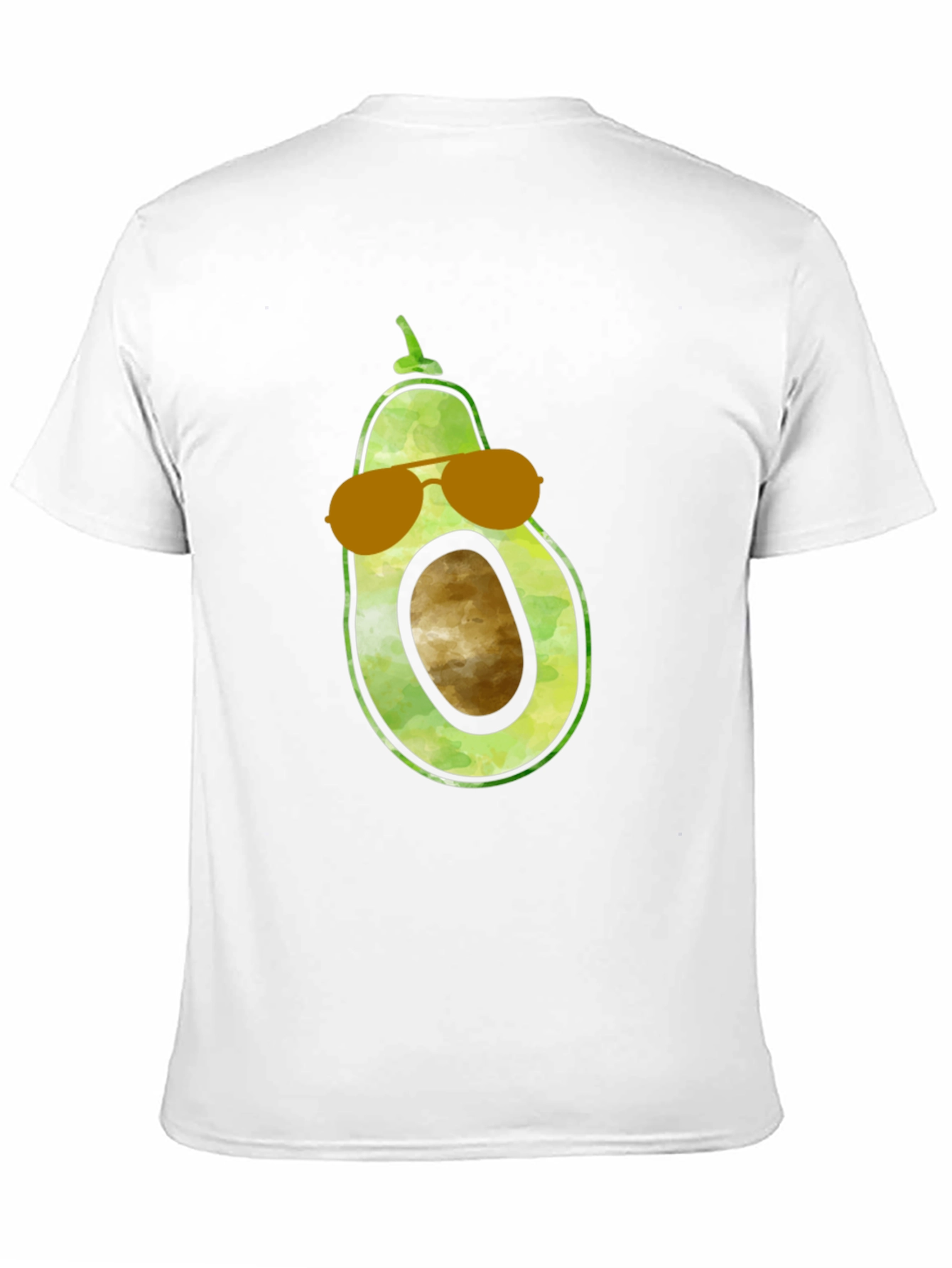 Black Cool Avocado Graphic Tee view 11