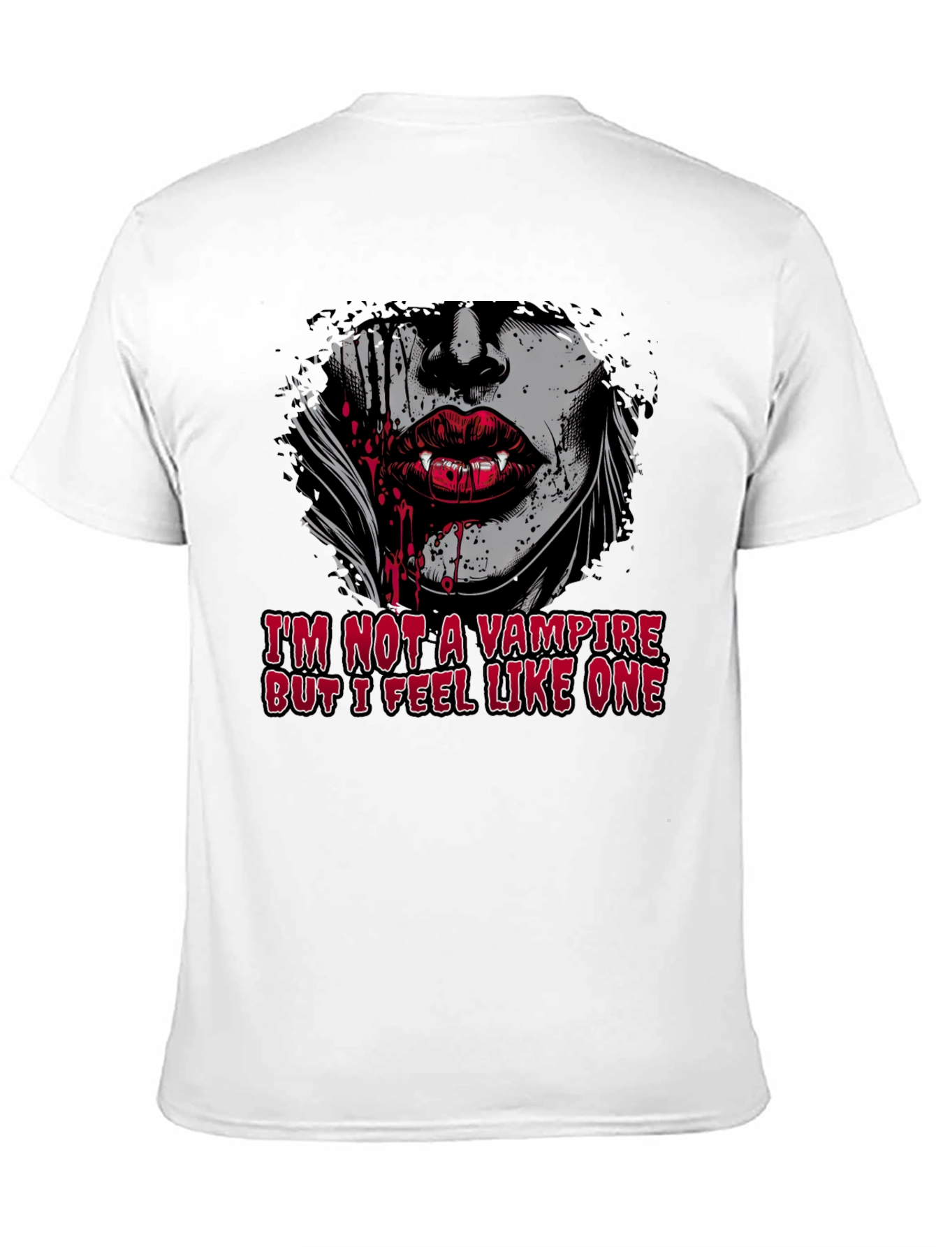 Black Vampire Graphic T-Shirt view 11