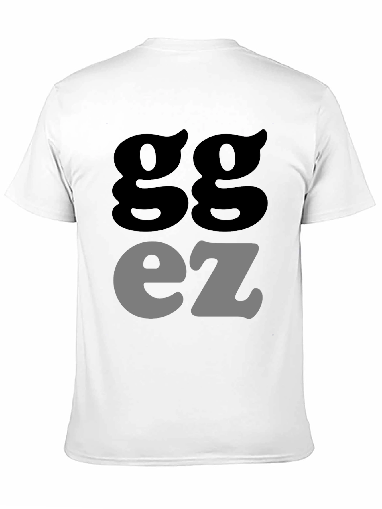Black GG EZ Graphic Tee - Gamer T-Shirt view 11