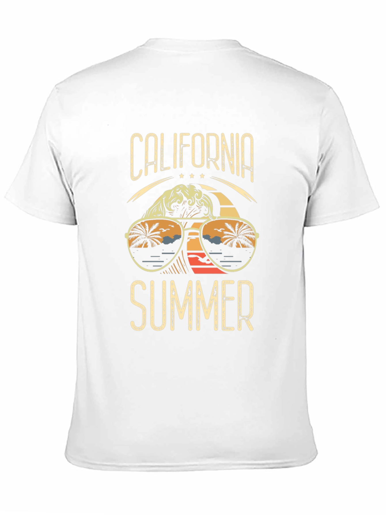 Black California Summer Graphic Tee view 11