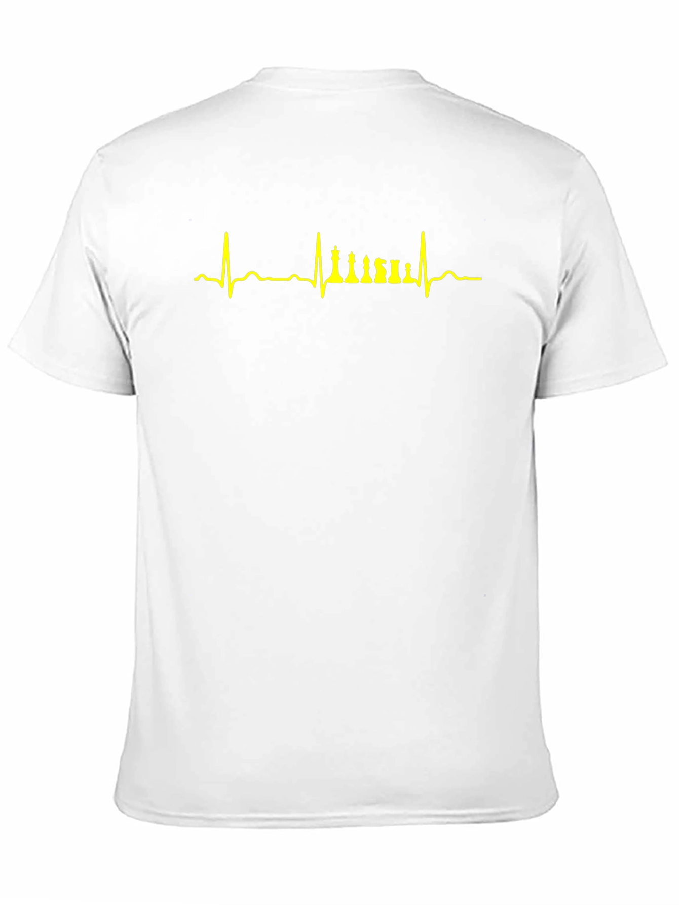 Black Chess Heartbeat T-Shirt - Checkmate Your Style! view 11