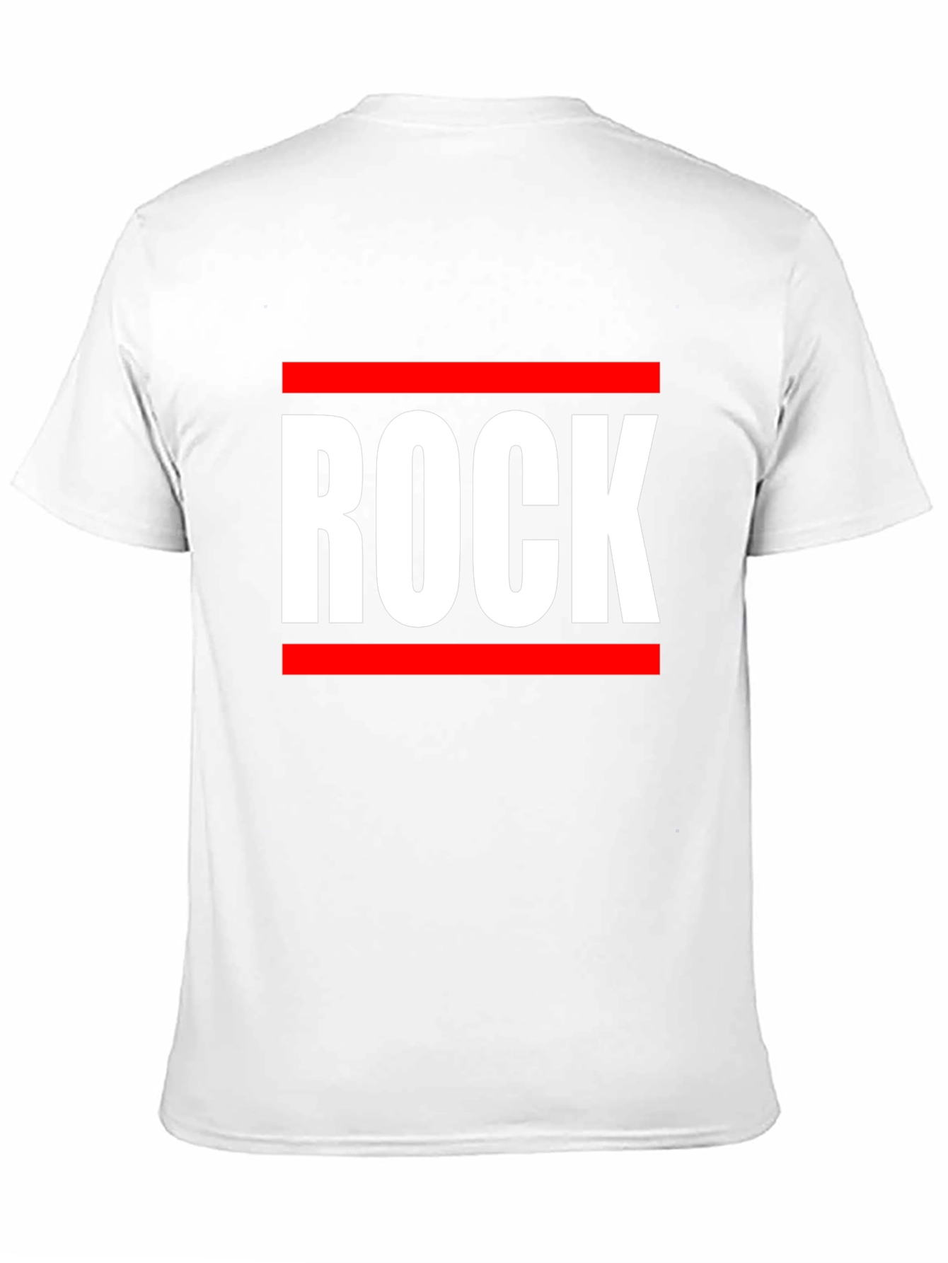 Black Rock Graphic Tee - Bold Statement T-Shirt view 11