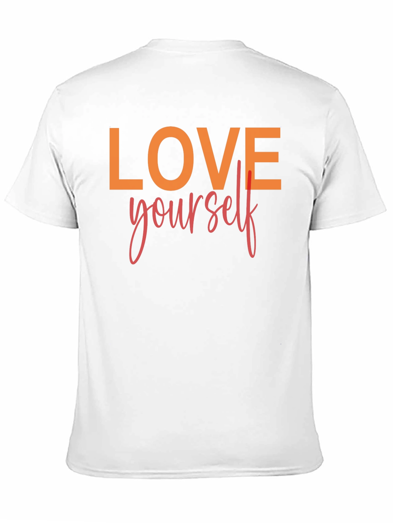 Black Love Yourself Graphic Tee - Black view 11