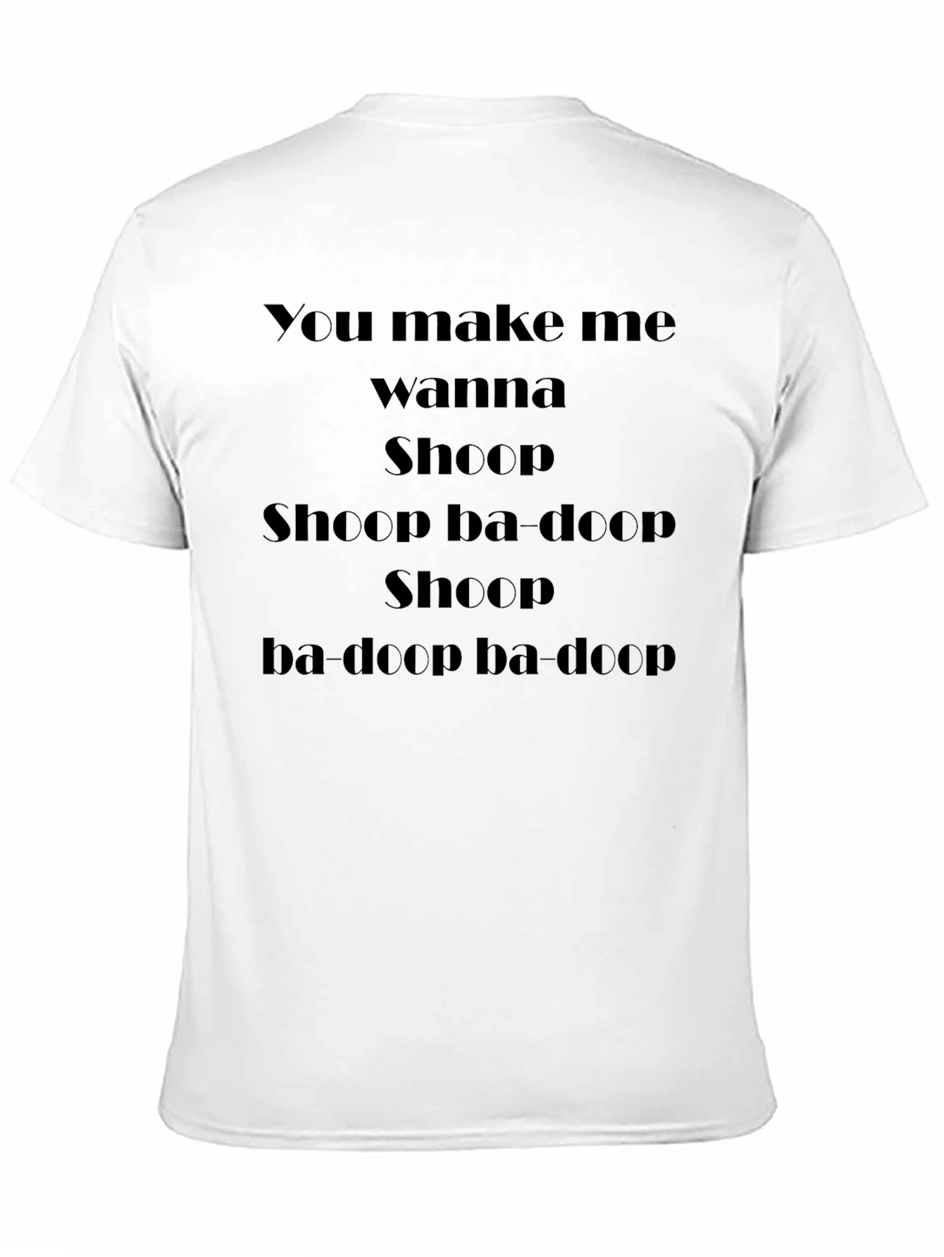 Black Shoop Lyrics T-Shirt - Fun Music Tee view 11