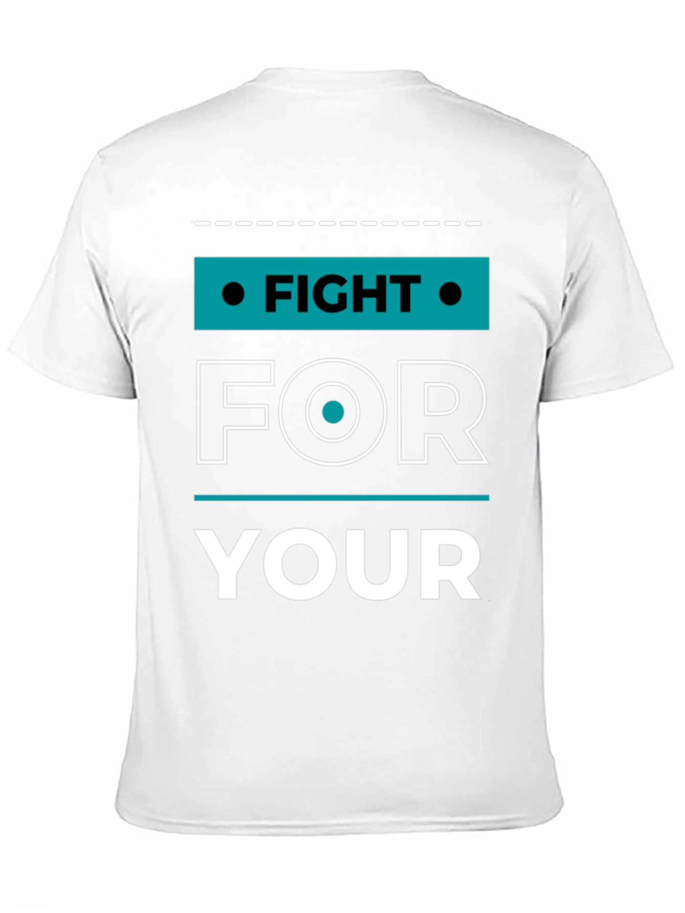 Black Fight For Your T-Shirt view 11