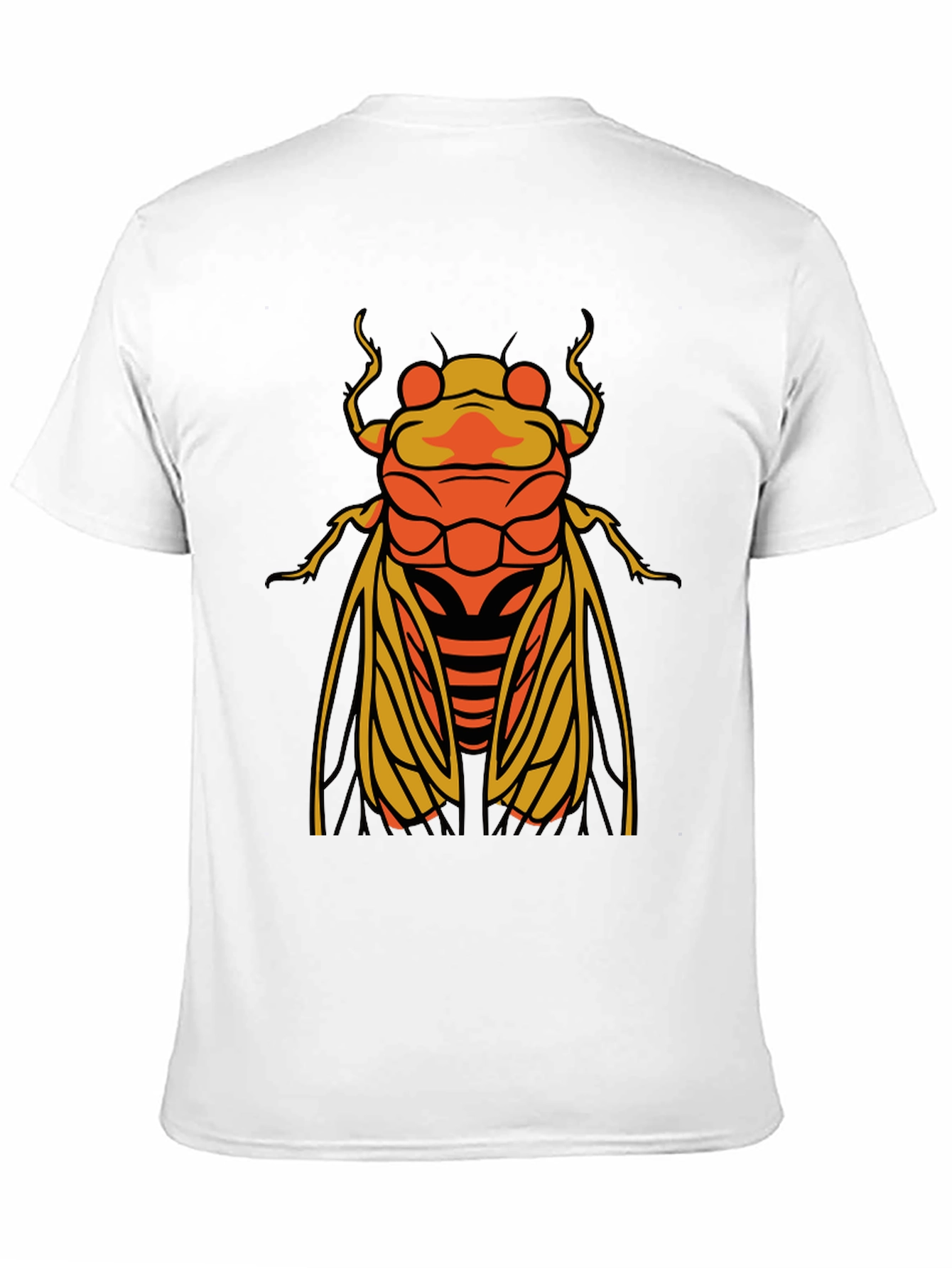 Black Cicada Graphic T-Shirt - Stylish Insect Tee view 11