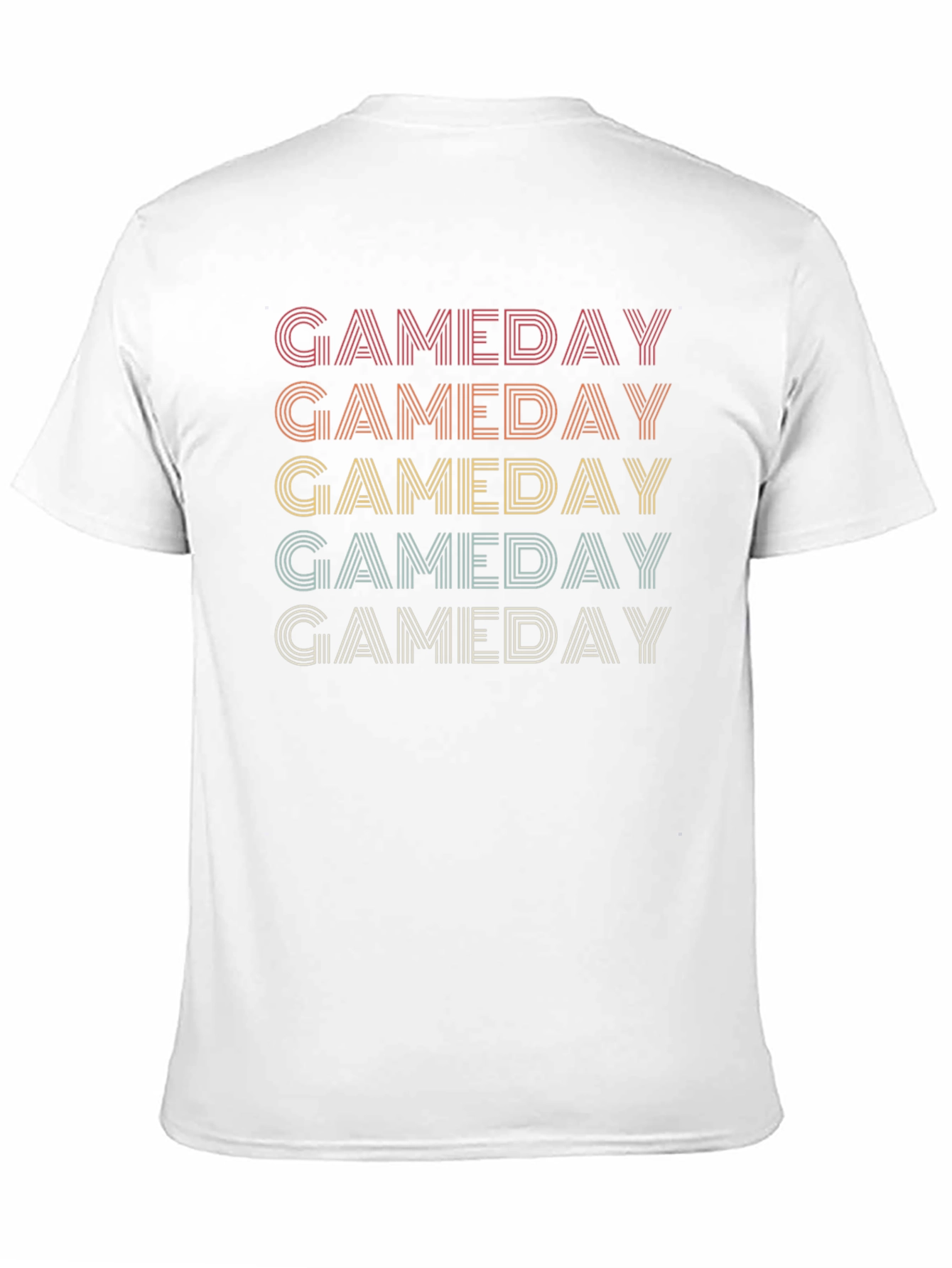 Black Retro Gameday T-Shirt - Vintage Style Football Tee view 11