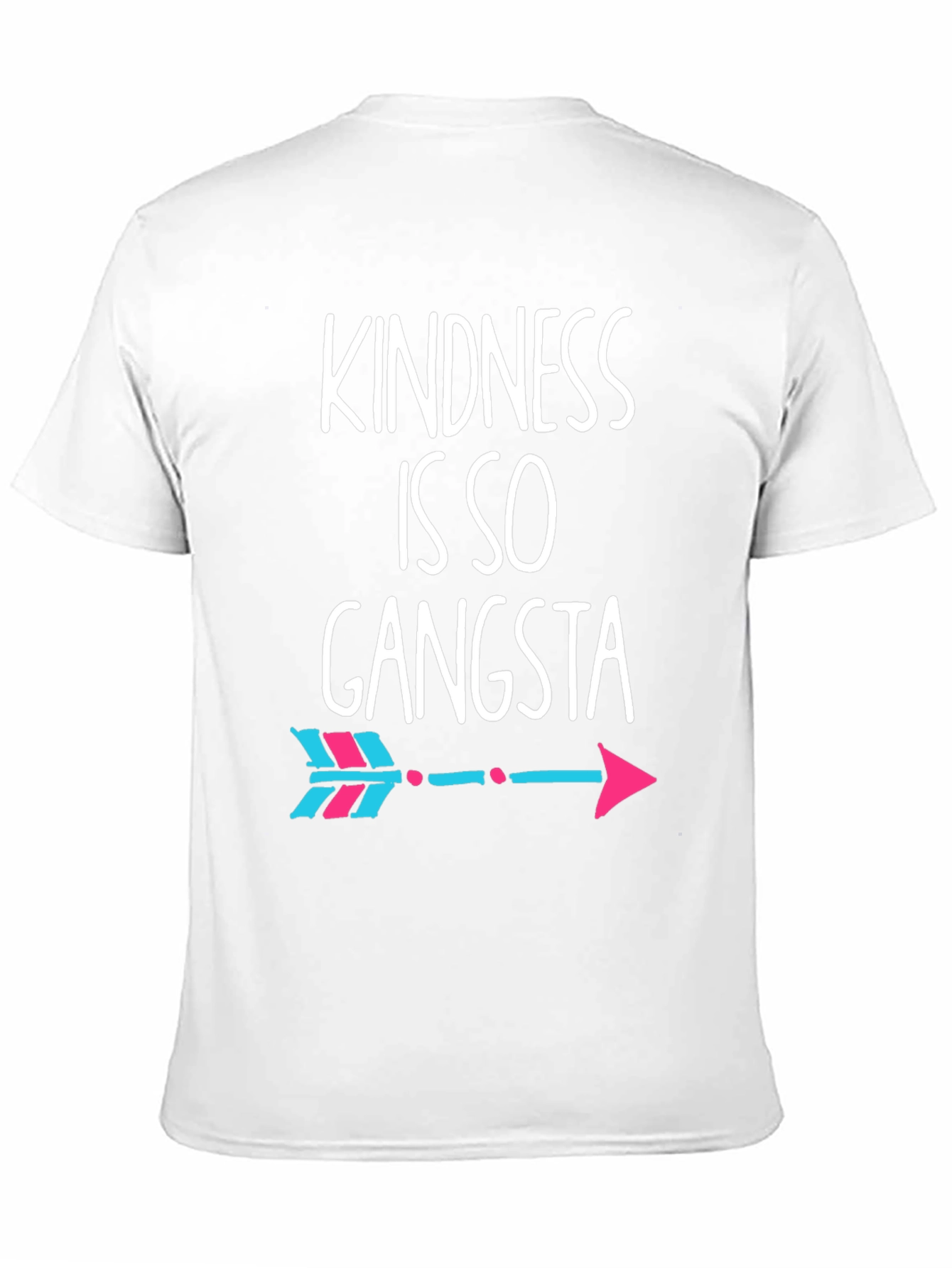 Black Kindness is So Gangsta Tee - Arrow Design view 11