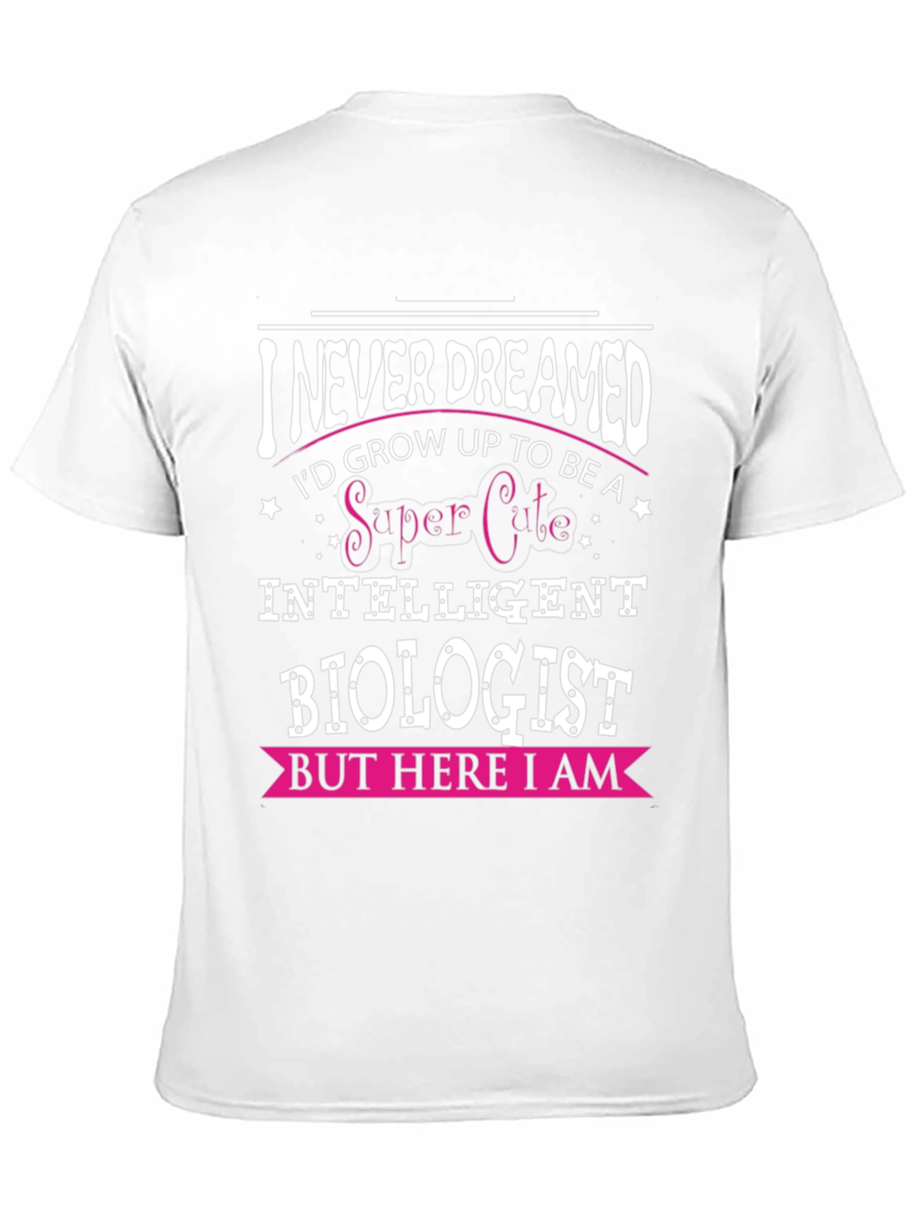 Black Intelligent Biologist T-Shirt: Super Cute & Smart view 11