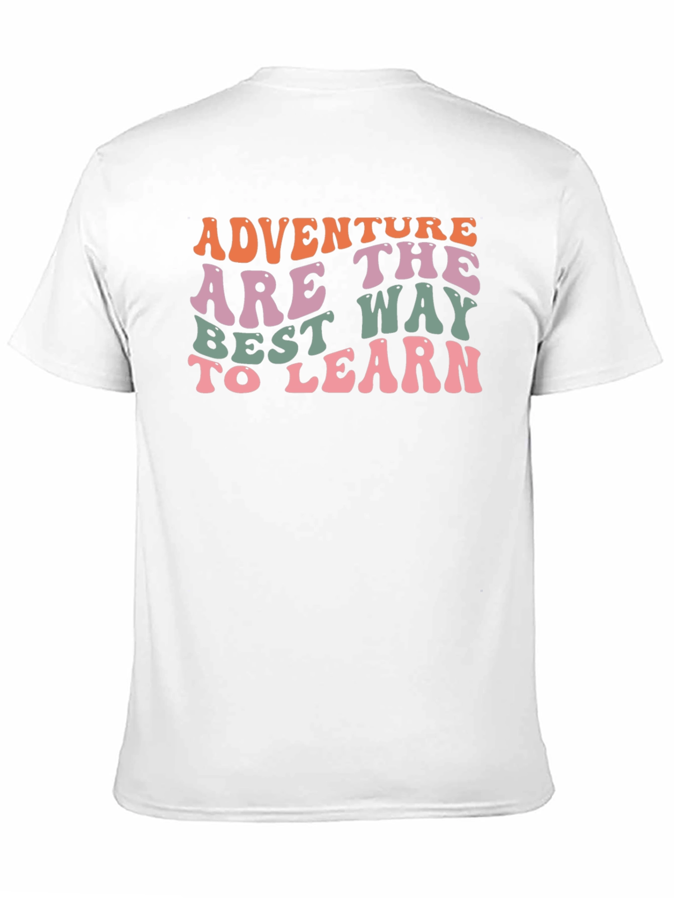 Black Adventure Is the Best Way to Learn Graphic Tee view 11