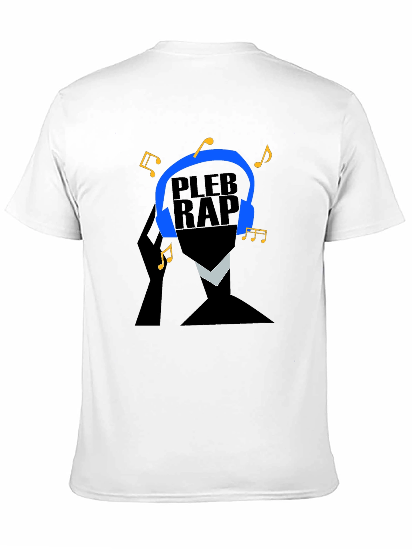 Black Pleb Rap Graphic T-Shirt - Trendy Music Lover Tee view 11
