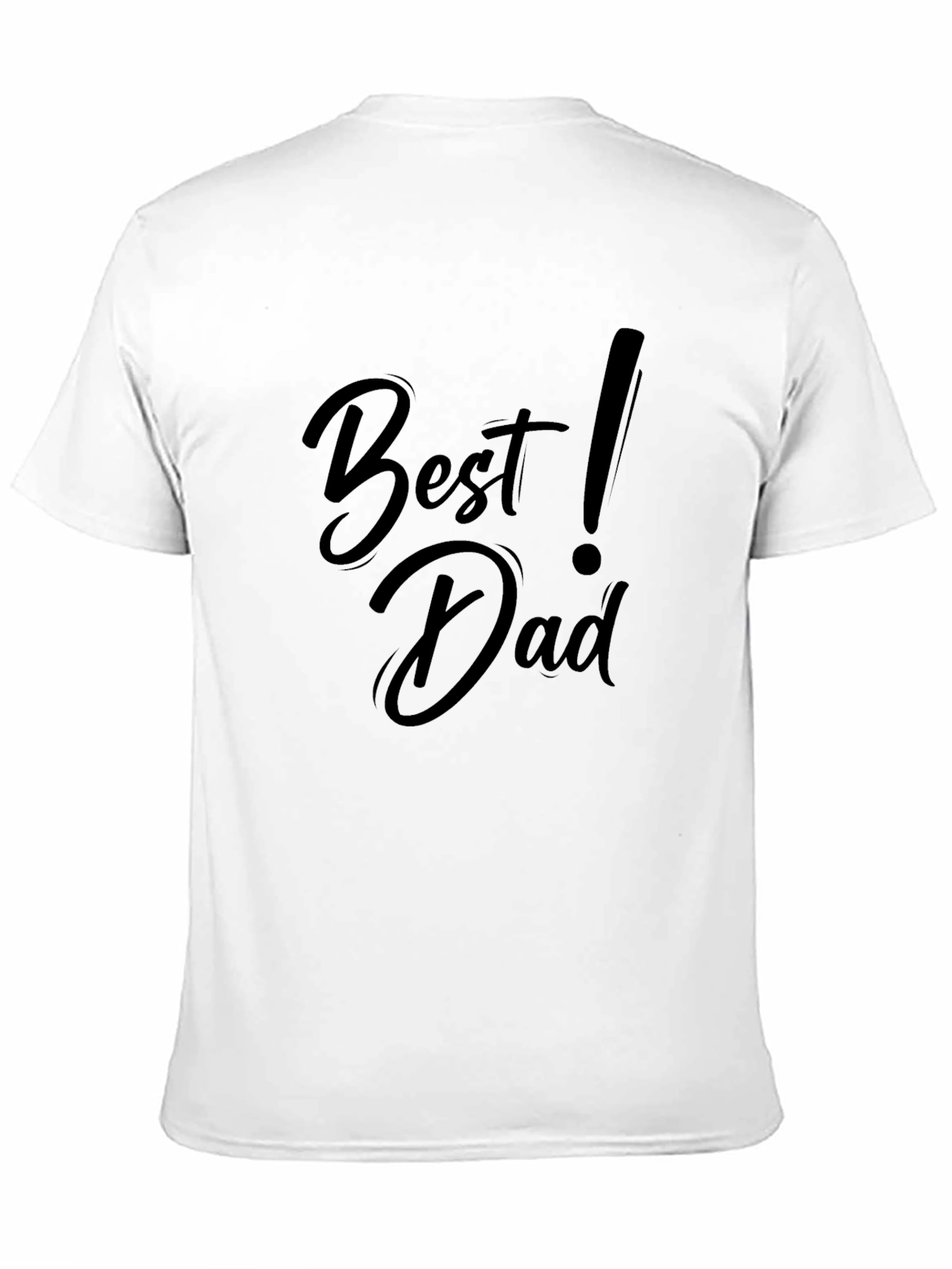 Black Best Dad Black T-Shirt view 11