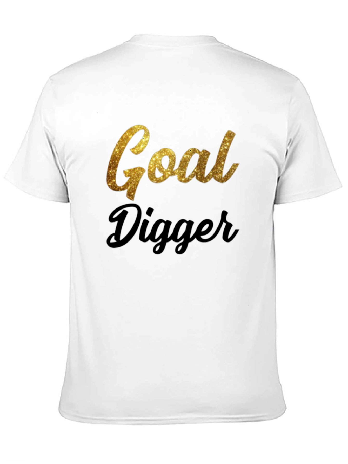 Black Goal Digger Black T-Shirt view 11