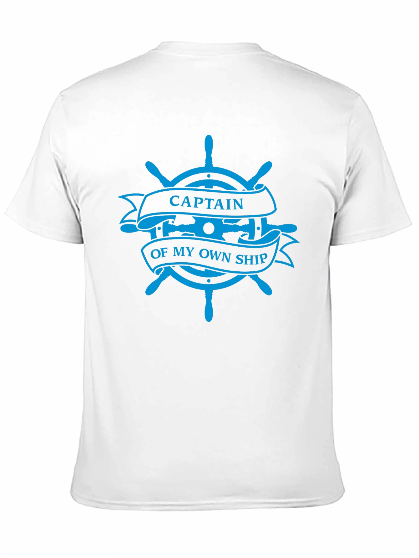 Black Captain of My Own Ship Graphic Tee view 11