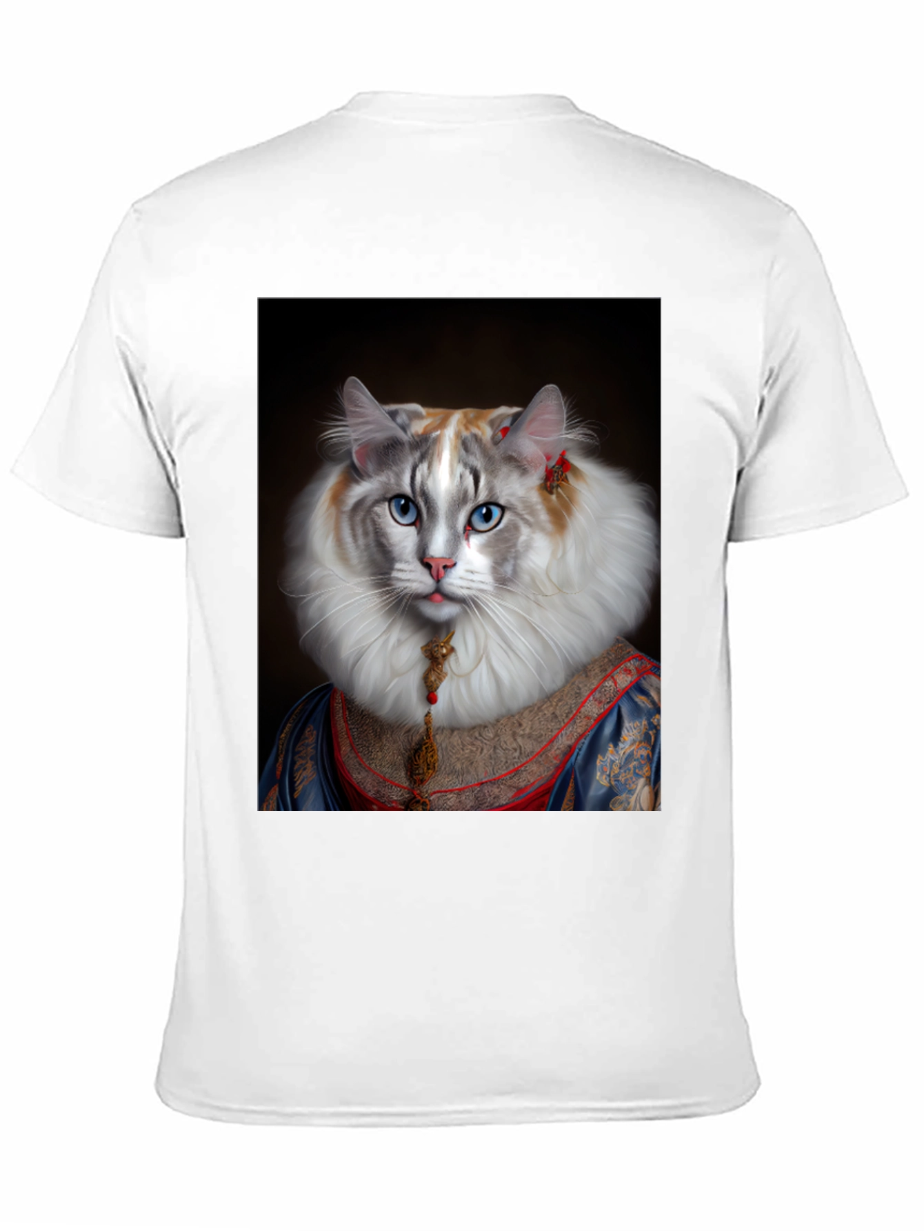 Black Cat Royalty Graphic T-Shirt - Unique Design view 11