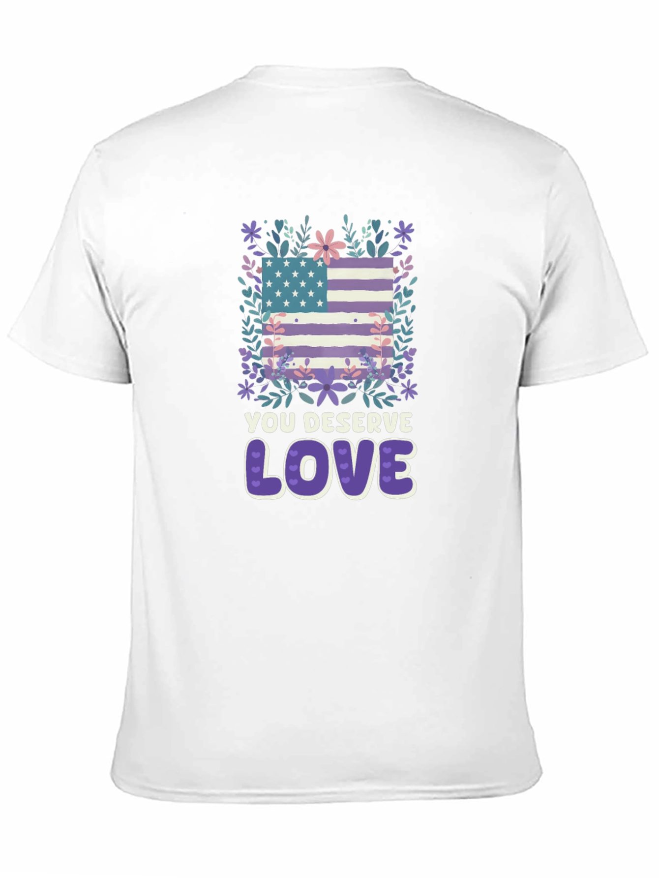 Black You Deserve Love Graphic Tee view 11