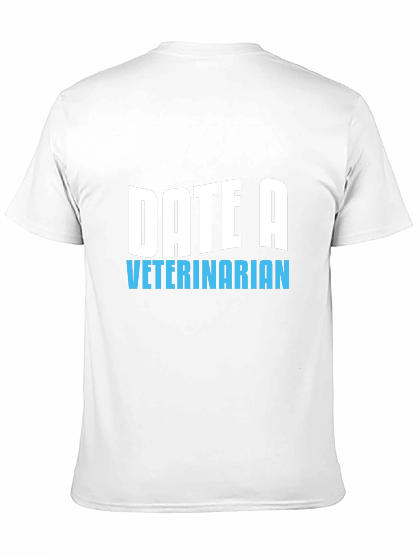 Black Date A Veterinarian Graphic Tee view 11