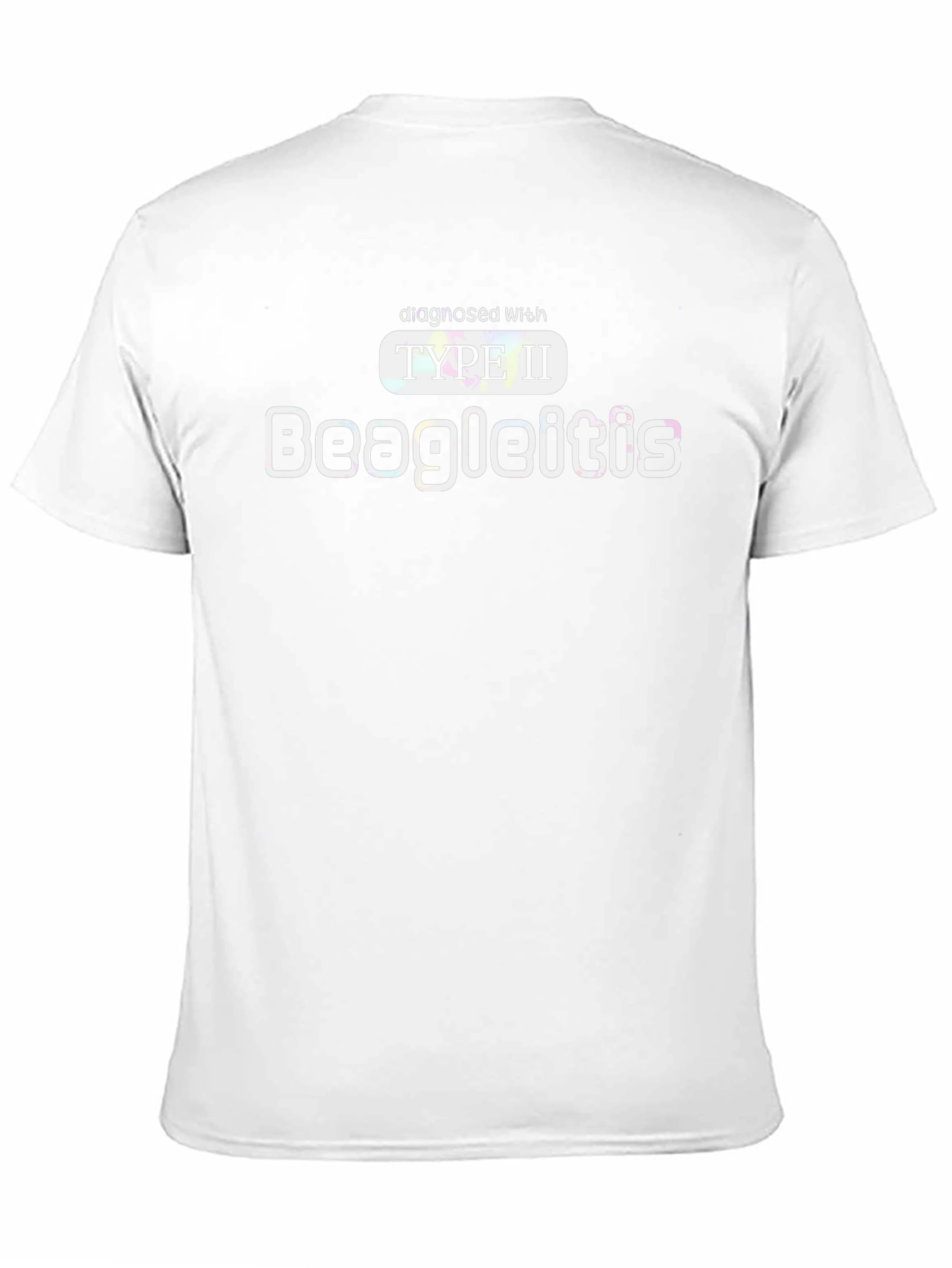 Black Beagleitis Type II Graphic T-Shirt view 11