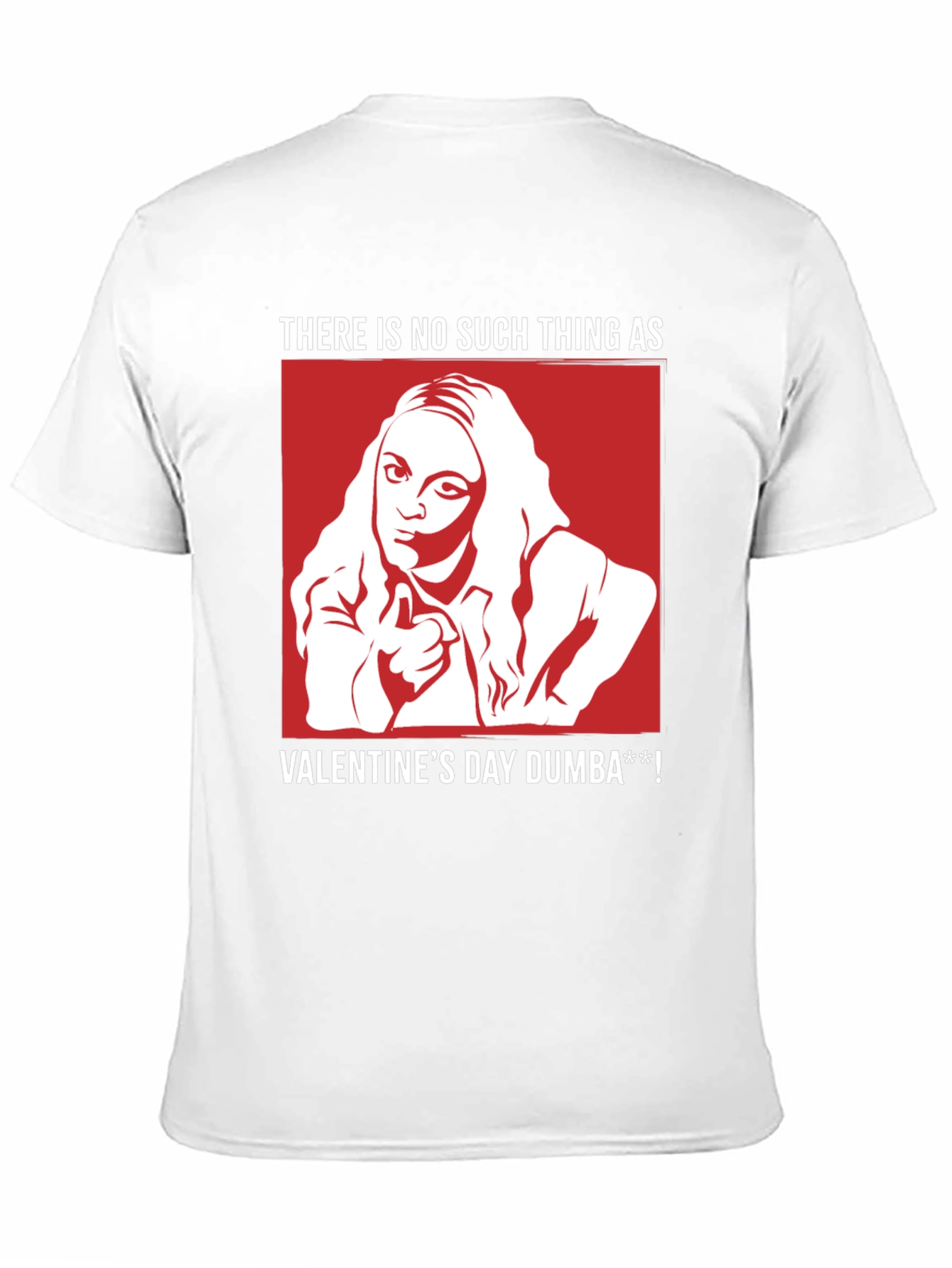 Black Mean Girls Valentine's Day T-Shirt view 11