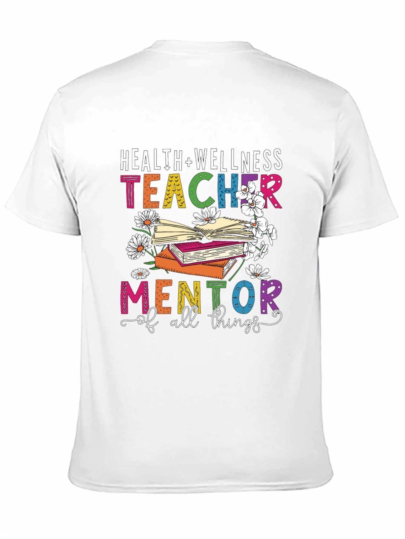 Black Health and Wellness Teacher T-Shirt Mentor of All Things view 11