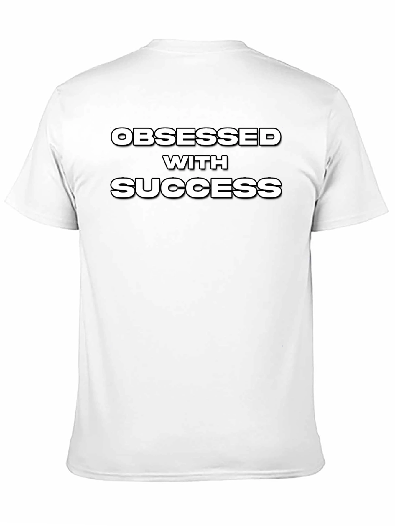 Black Obsessed With Success Black T-Shirt view 11