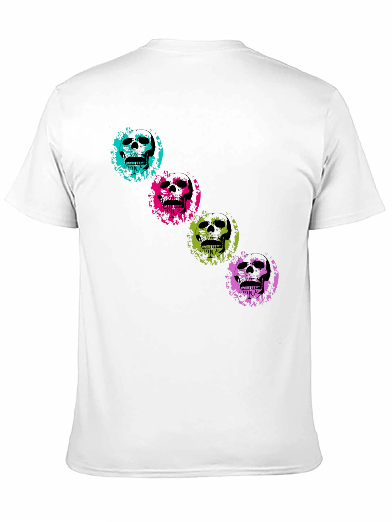 Black Skull Graphic T-Shirt - Stylish Cotton Tee view 11