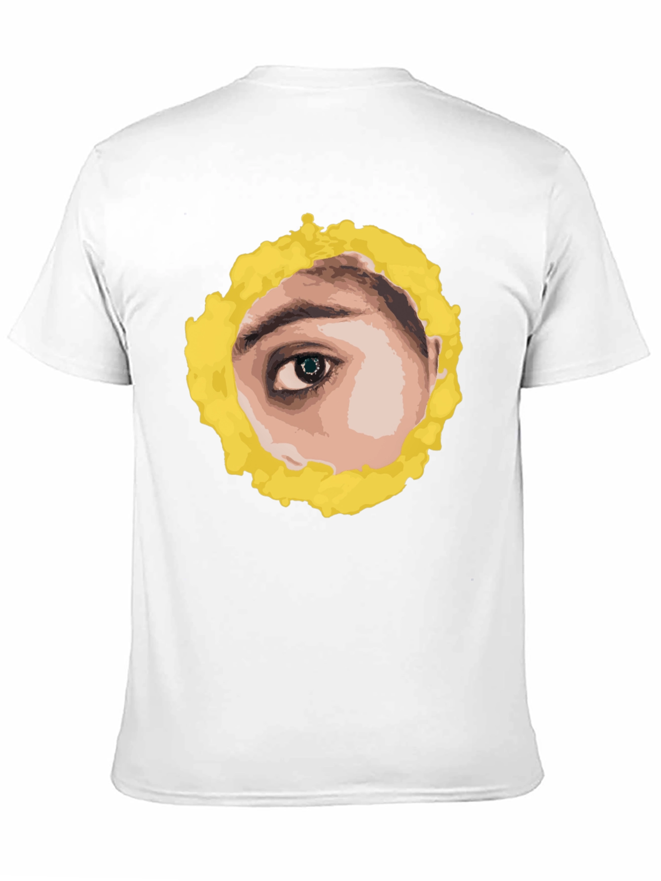 Black Eye See You Graphic Tee - Black Cotton T-Shirt view 11