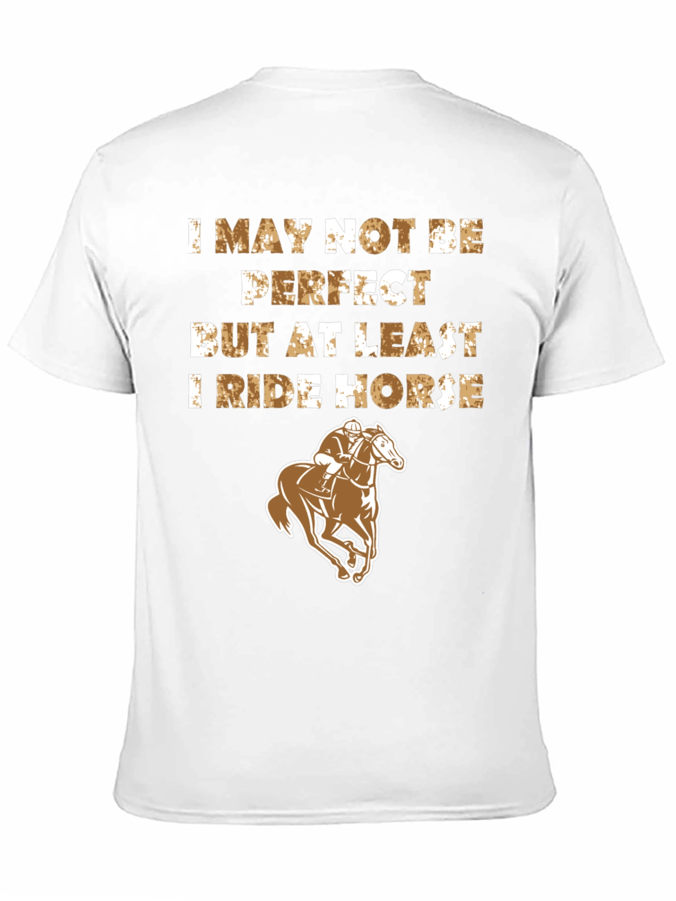Black I Ride Horse Graphic Print Tee view 11