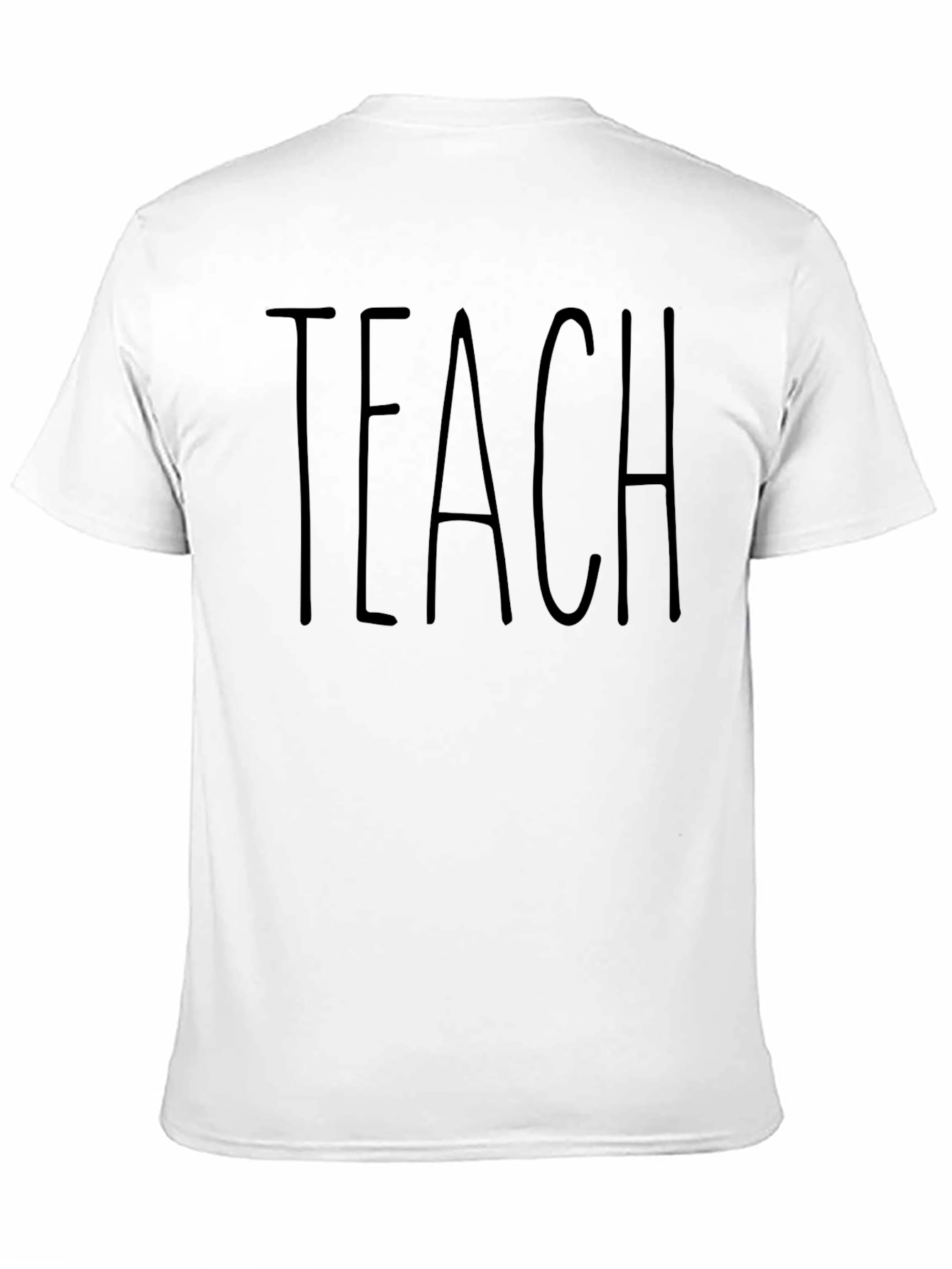 Black Black Teach T-Shirt - Teacher Appreciation view 11