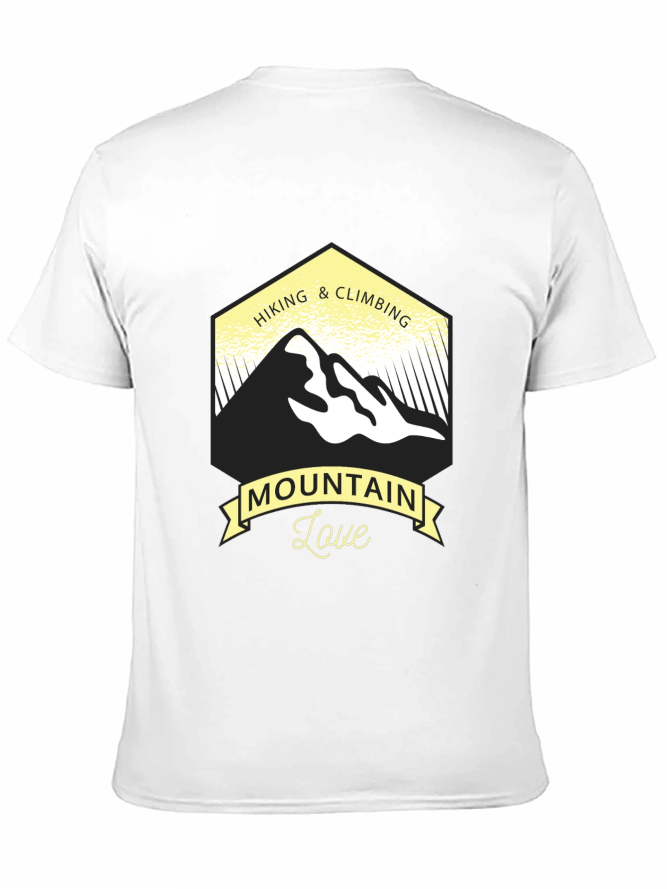 Black Mountain Love Hiking & Climbing Graphic Tee view 11