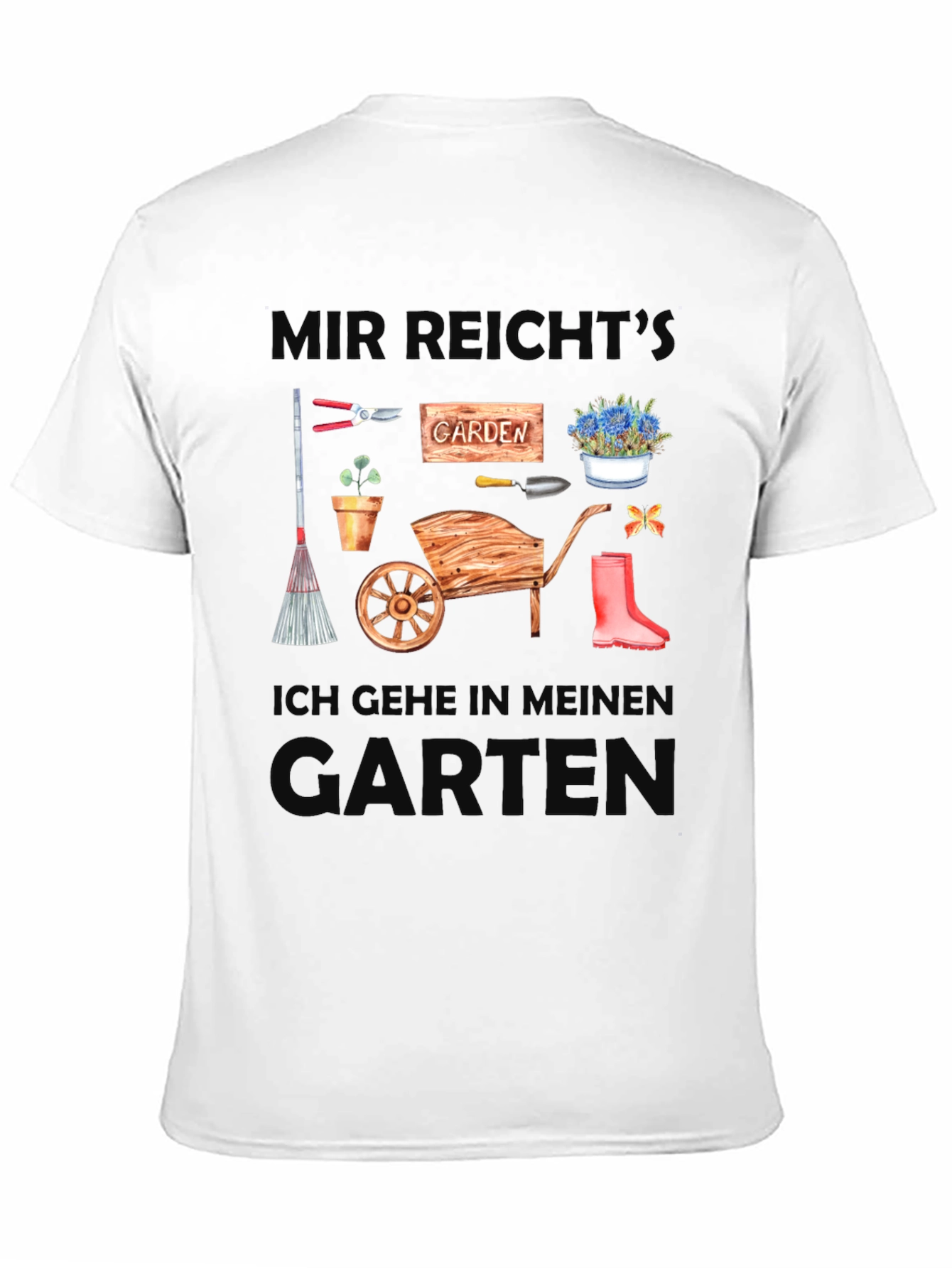 Black Gardener's Delight Tee view 11