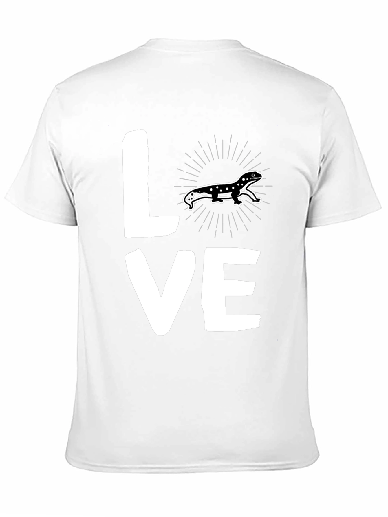 Black Lizard Love T-Shirt - Graphic Tee view 11