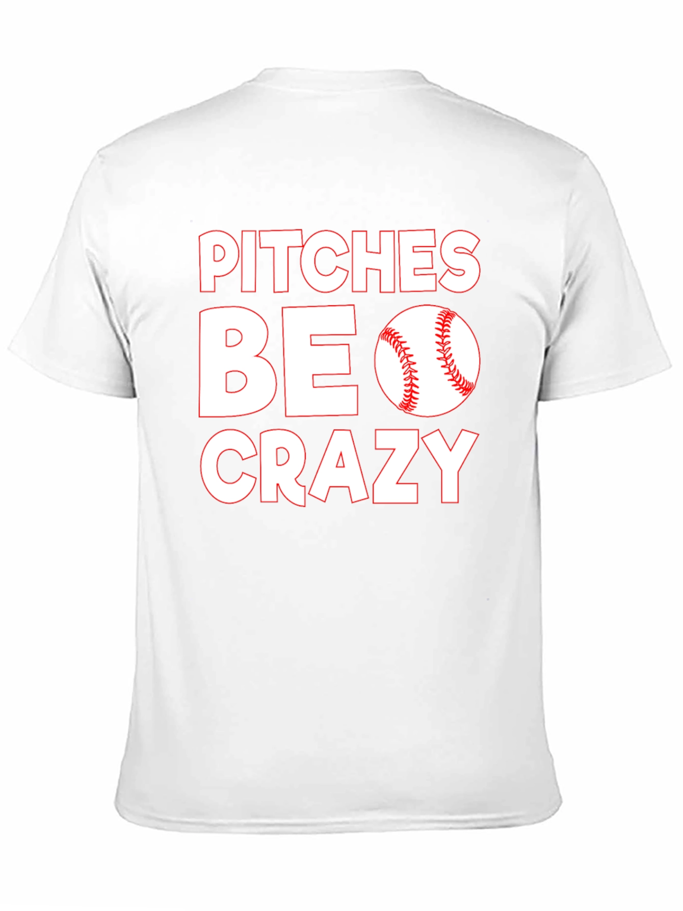 Black Pitches Be Crazy Black Cotton Graphic T-Shirt view 11